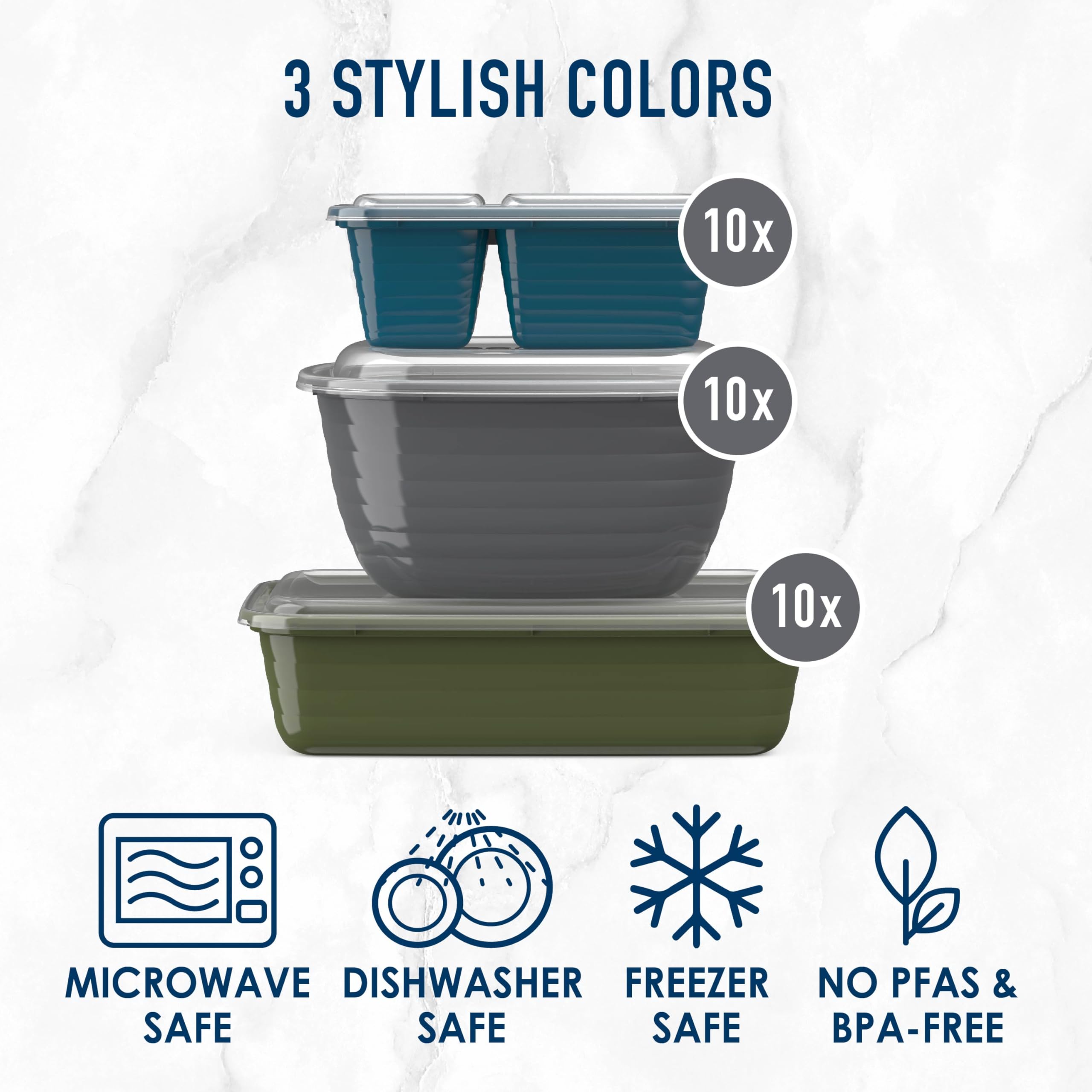 bentgo-prep-60-piece-meal-prep-kit-reusable-pfas-bpa-free-1-compartment-trays-pr image 5