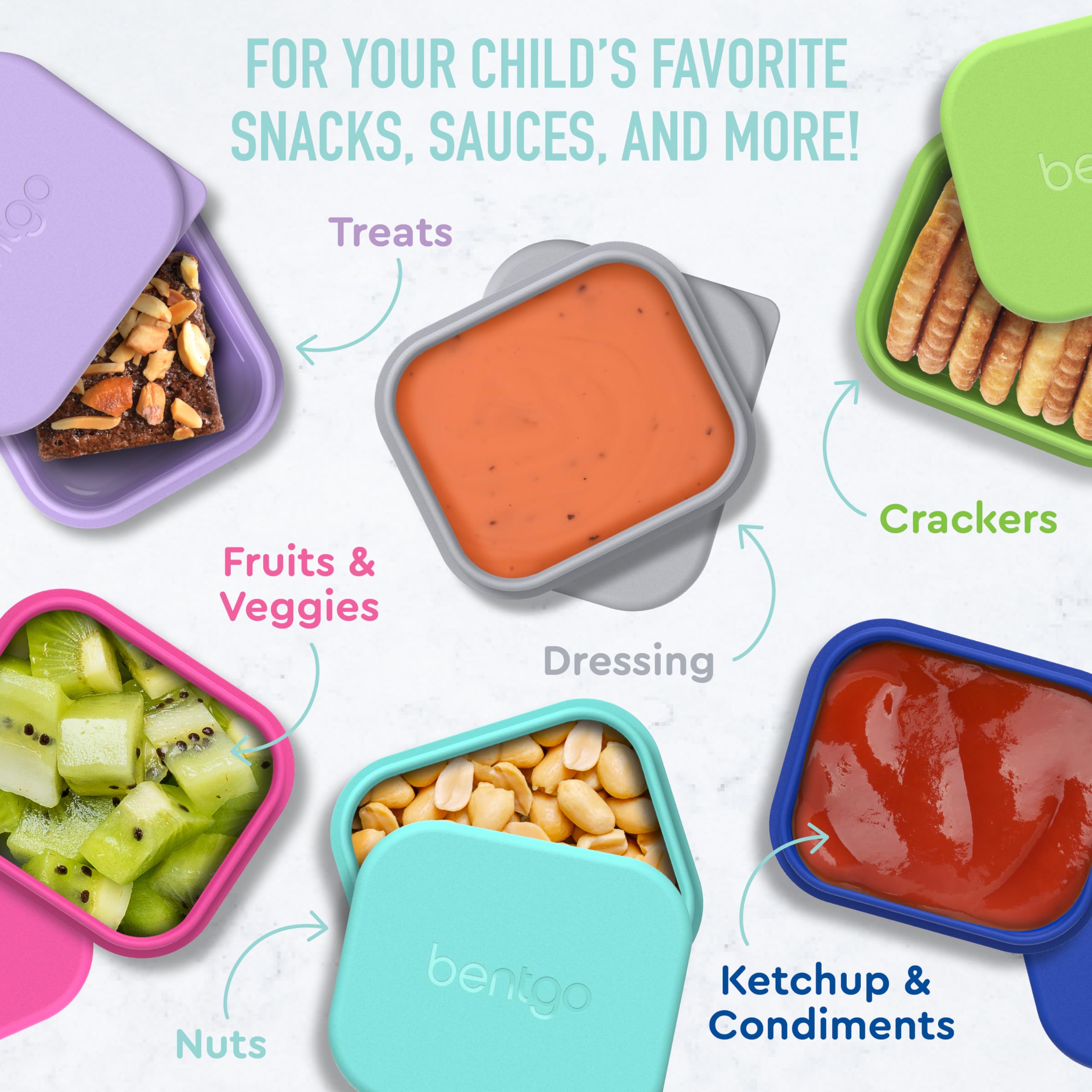 bentgo-sidekicks-2-pack-leak-proof-silicone-dipping-sauce-snack-container-set-2- image 3