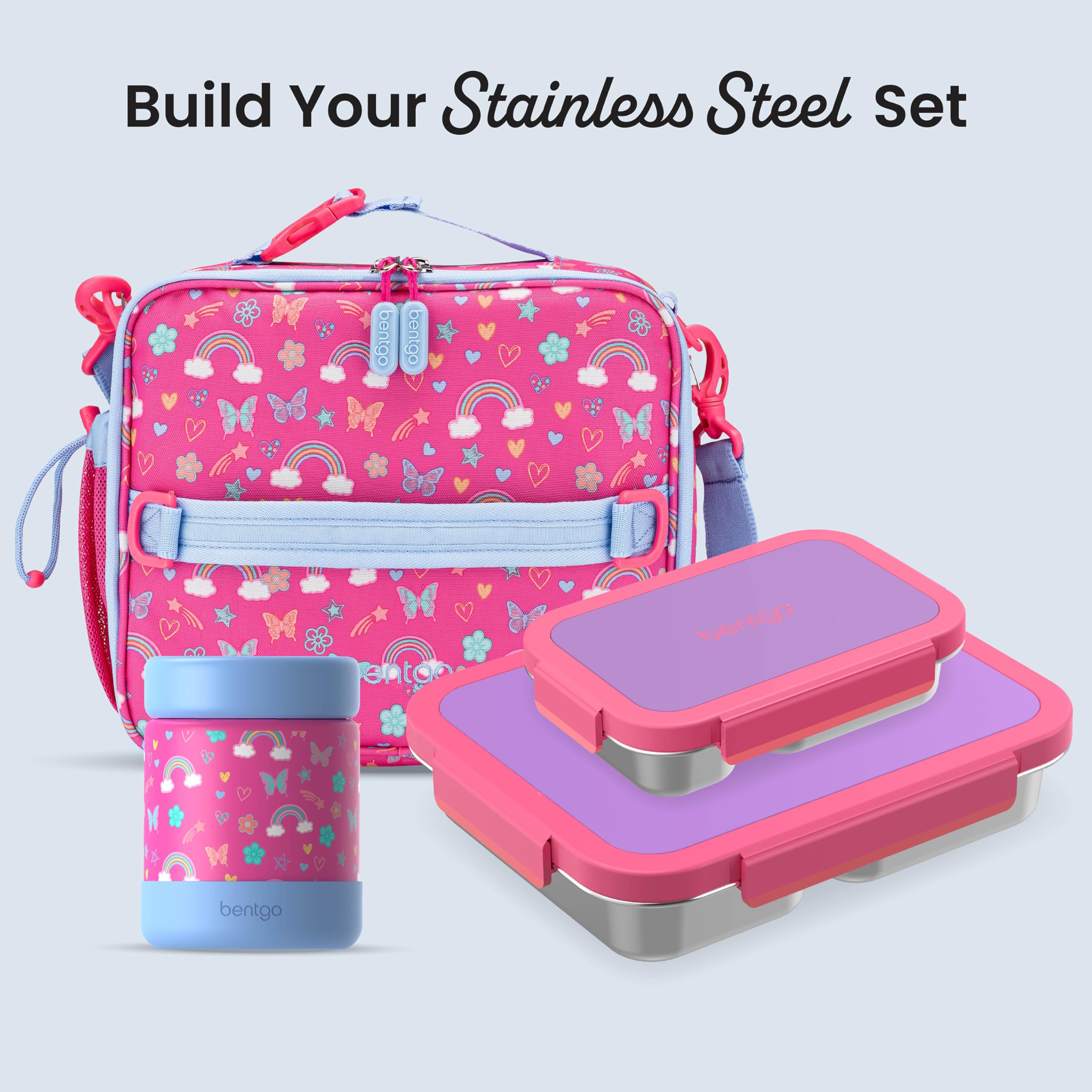 bentgo-stainless-steel-lunch-box-lilac-leak-proof-3-compartments-4-3-cup-capacit image 7