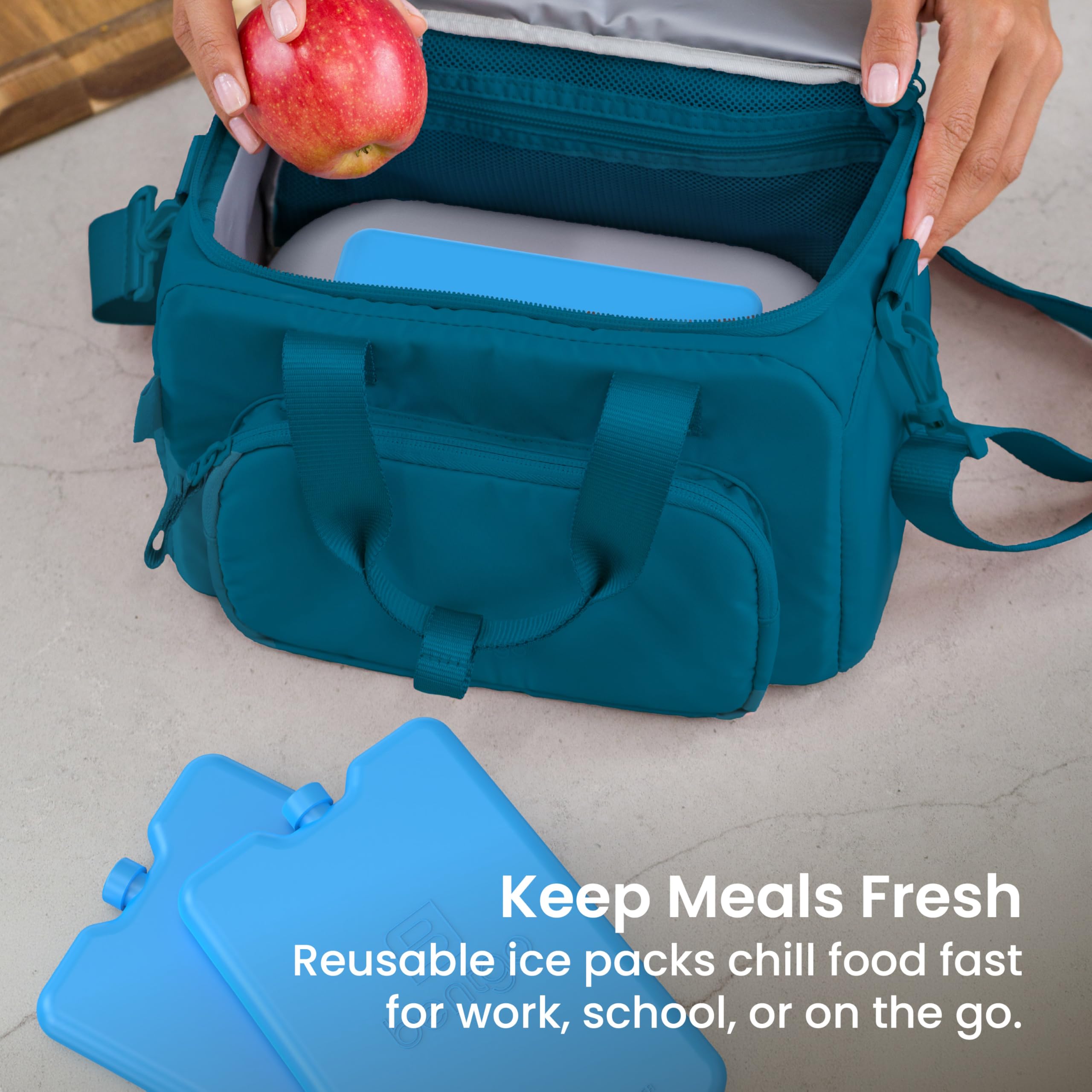bentgo-chillers-slim-reusable-ice-packs-4-pack-quick-freeze-0-6-thin-design-for- image 2