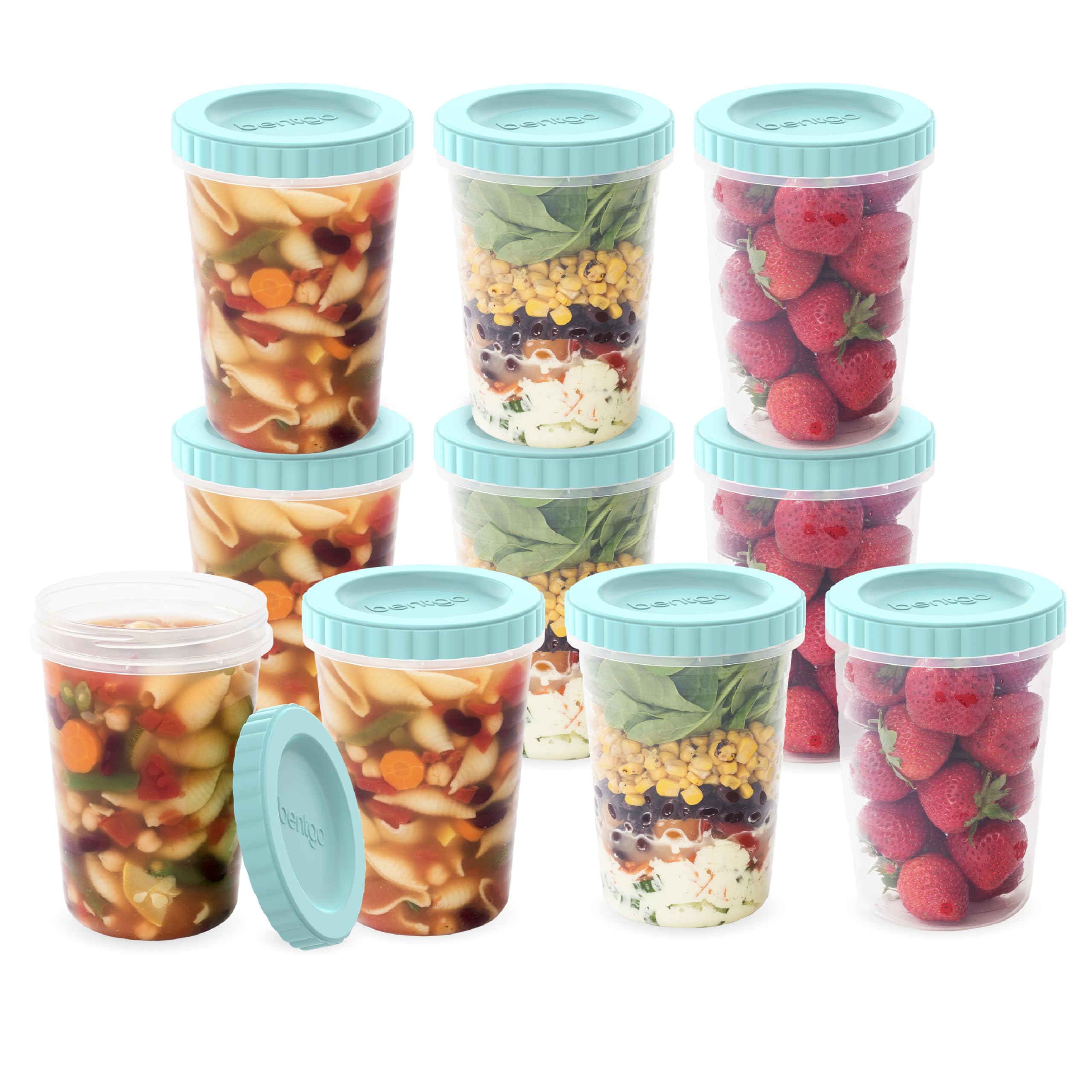 bentgo-prep-20-piece-32-fl-oz-leak-proof-deli-containers-with-twist-top-lids-pfa image 1
