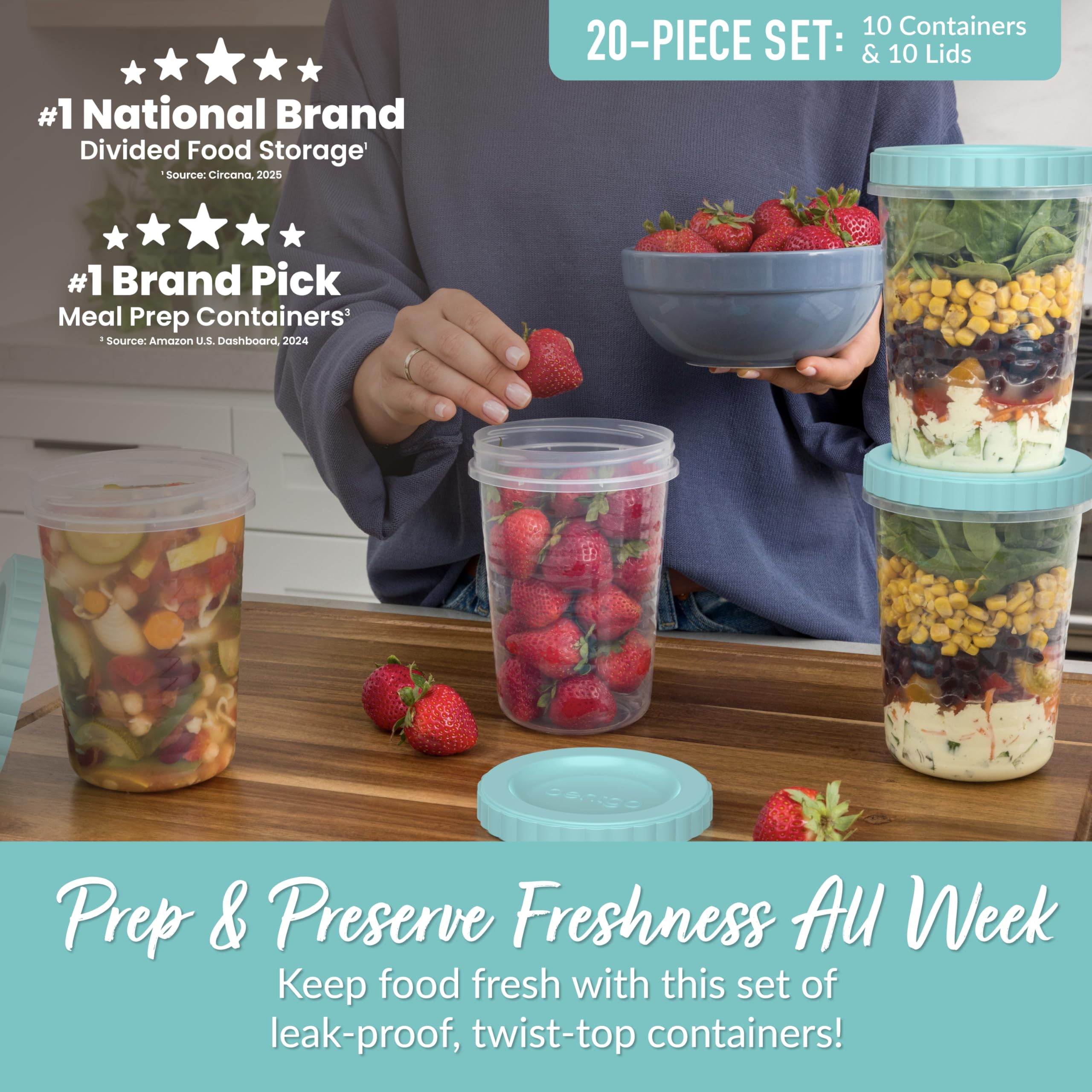 bentgo-prep-20-piece-32-fl-oz-leak-proof-deli-containers-with-twist-top-lids-pfa image 2