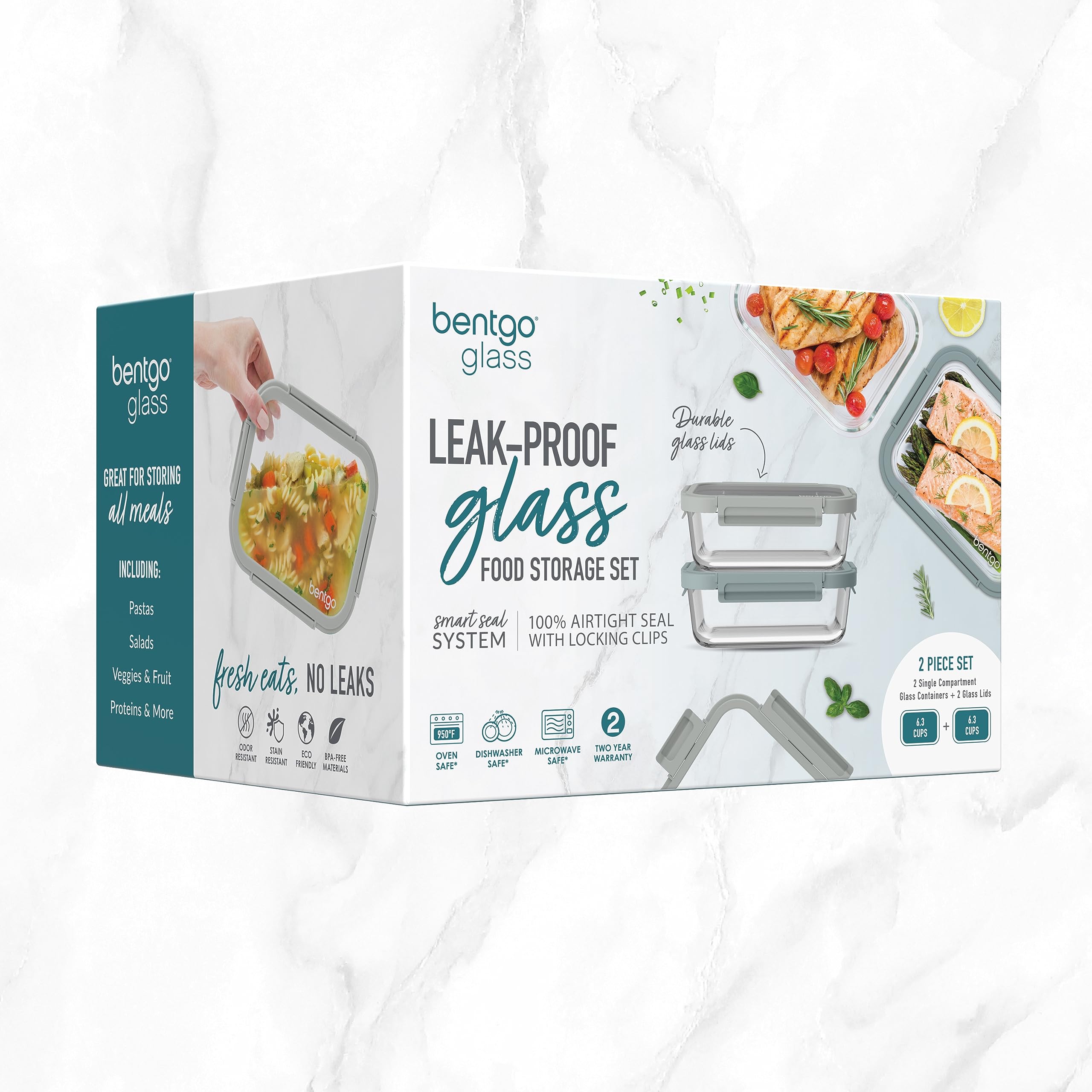 bentgo-glass-leak-proof-food-storage-4-piece-set-two-6-3-cup-extra-large-1-compa image 8