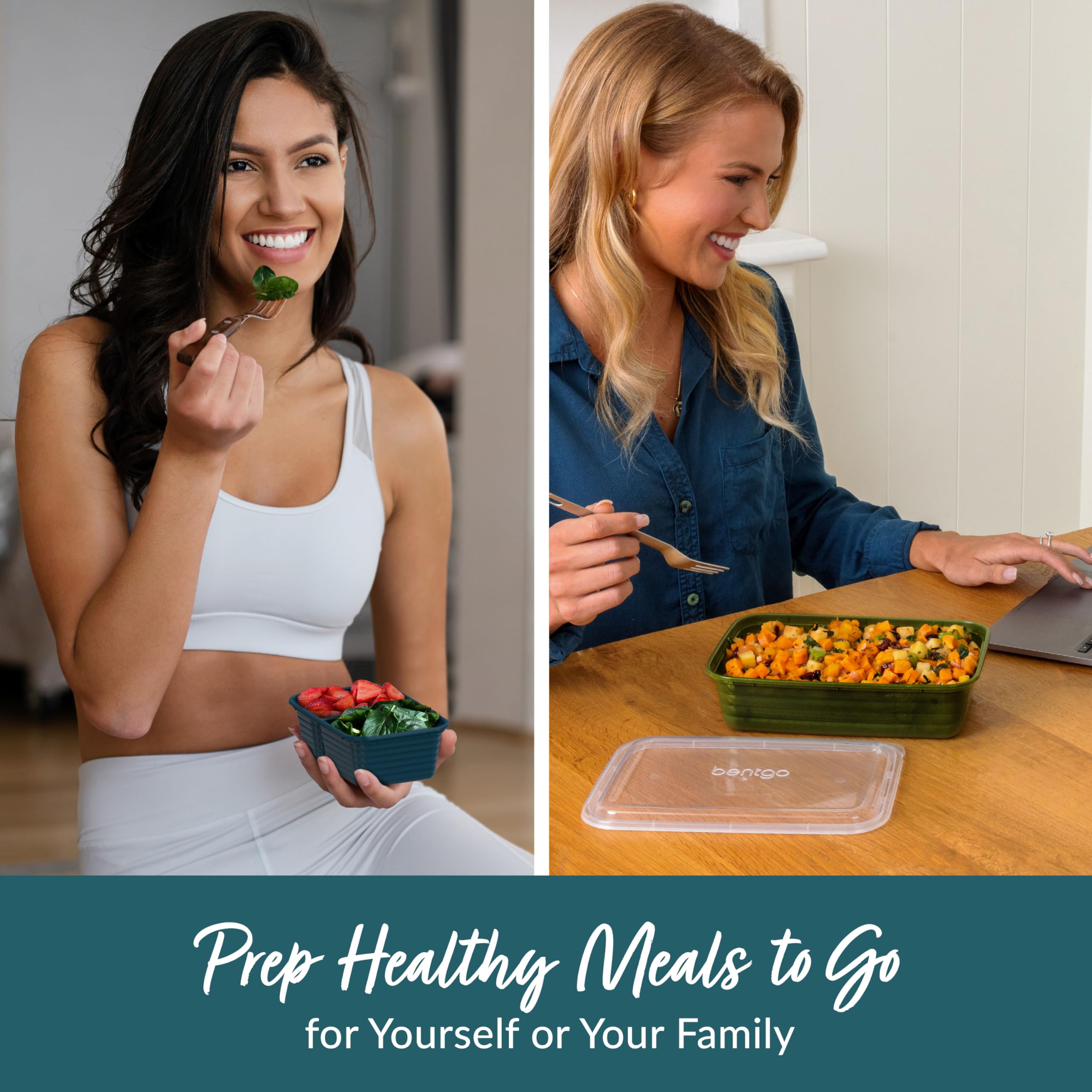 bentgo-prep-60-piece-meal-prep-kit-reusable-pfas-bpa-free-1-compartment-trays-pr image 3