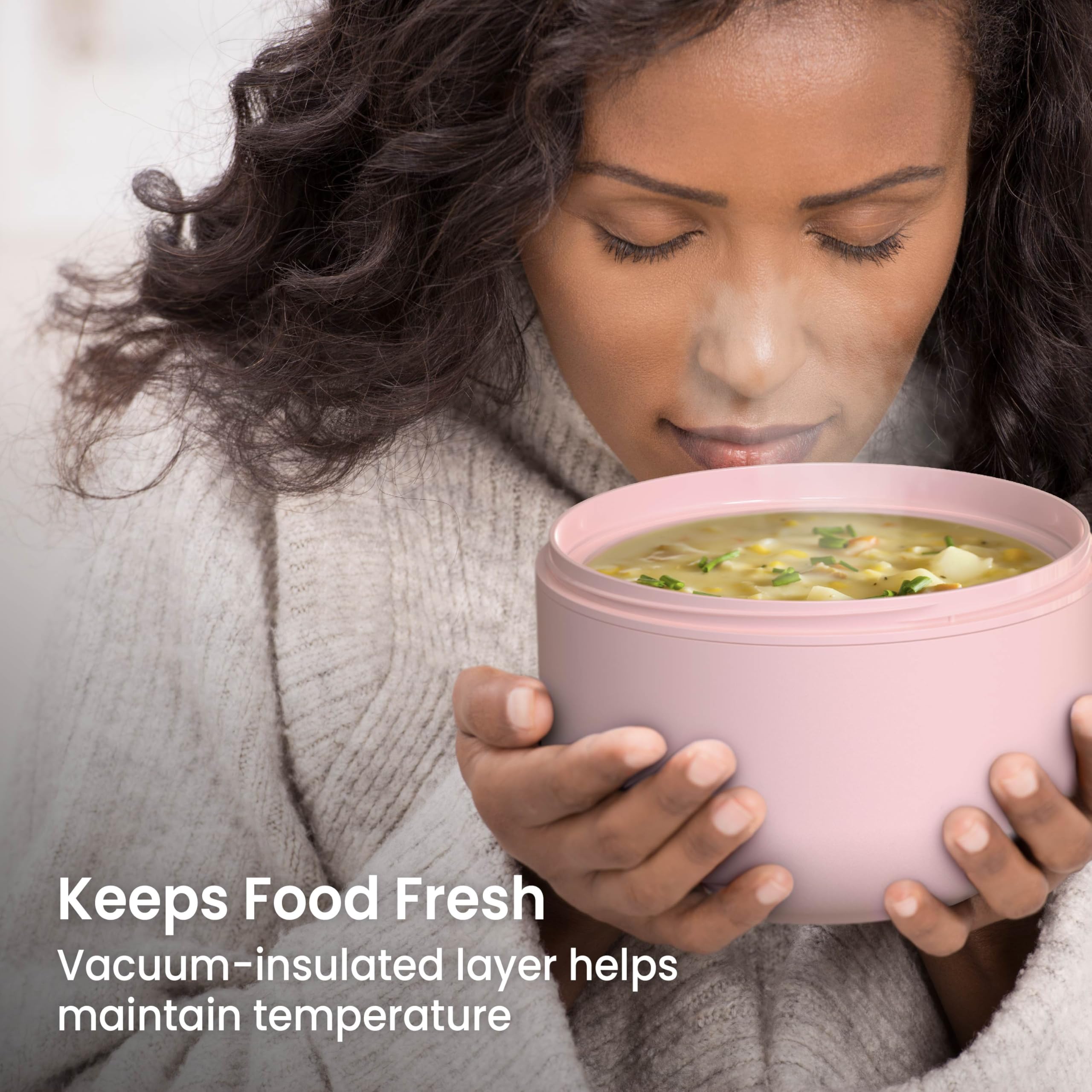 bentgo-bowl-insulated-leak-resistant-food-bowl-with-snack-compartment-collapsibl image 3