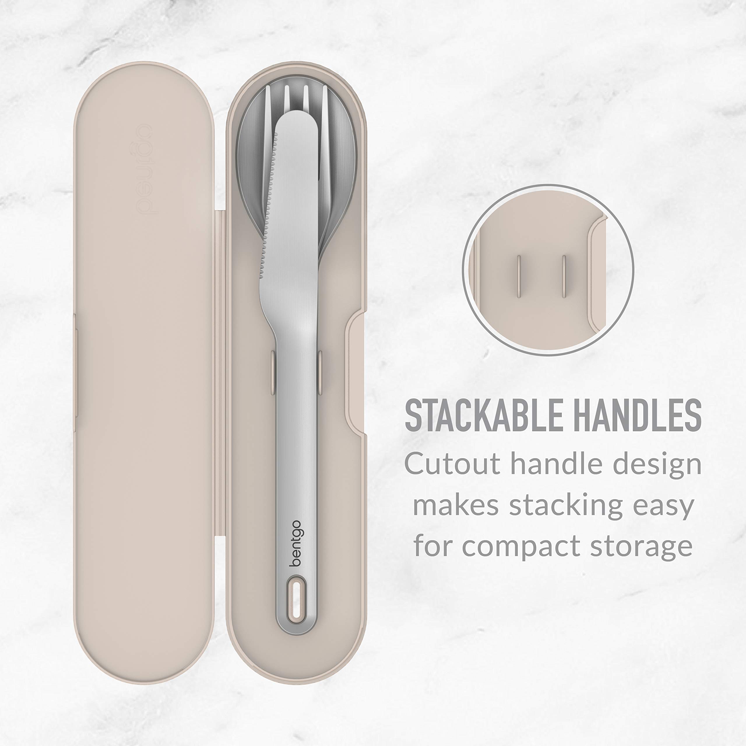 bentgo-stainless-travel-utensil-set-3-piece-reusable-fork-knife-spoon-with-bpa-f image 5