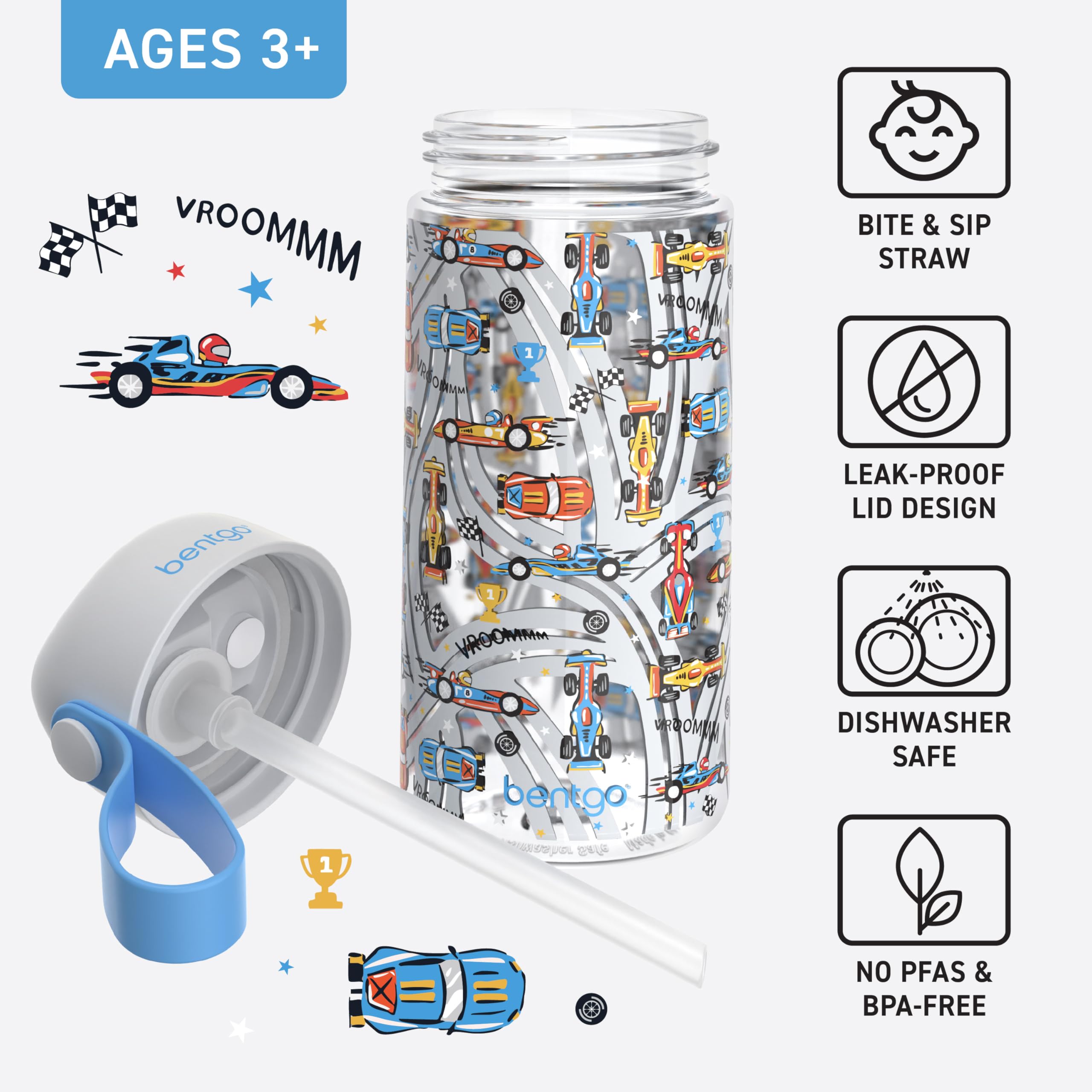bentgo-kids-water-bottle-leak-proof-tritan-bite-sip-spout-15-fl-oz-pfas-bpa-free image 3