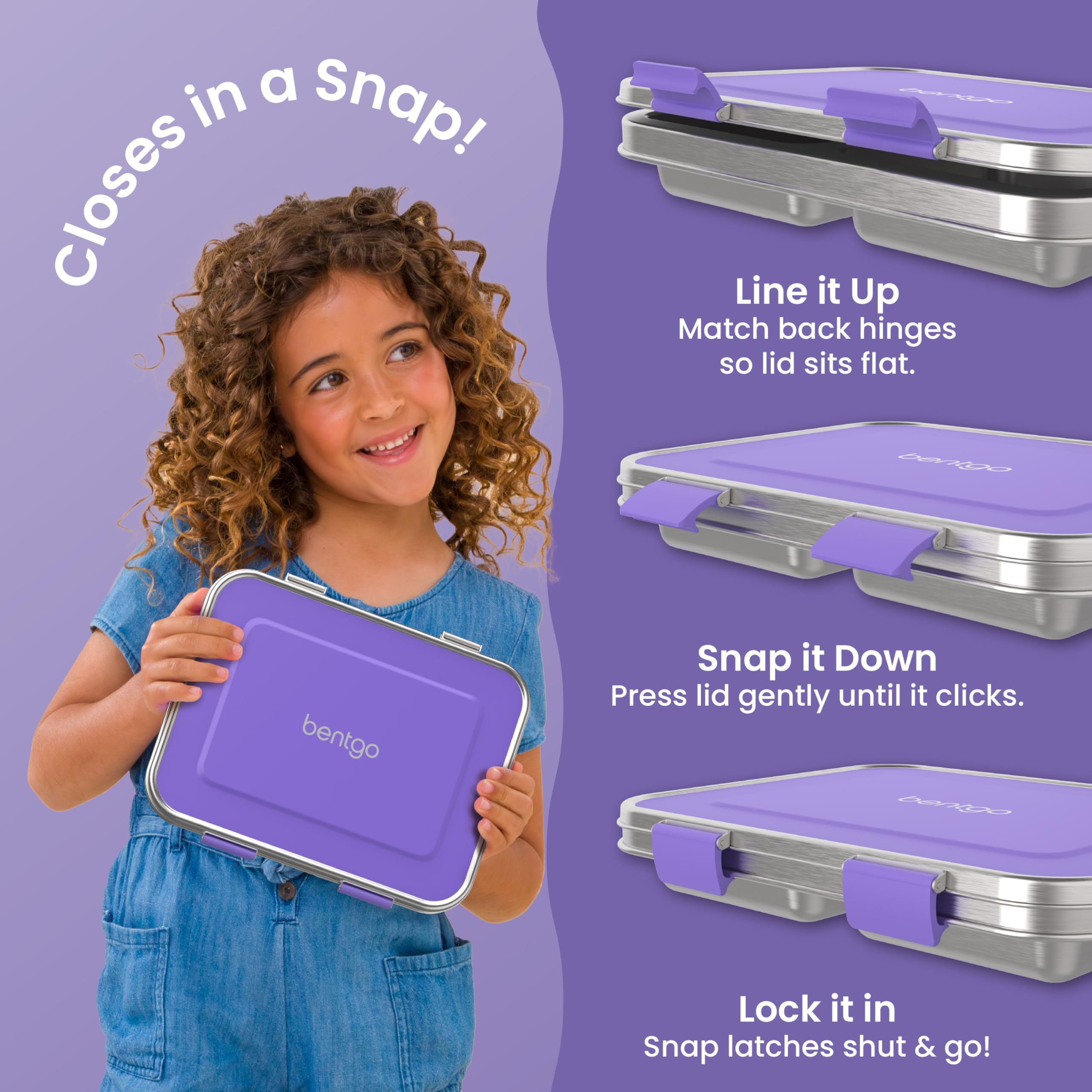 bentgo-kids-stainless-steel-leak-resistant-lunch-box-3-compartments-bonus-silico image 4