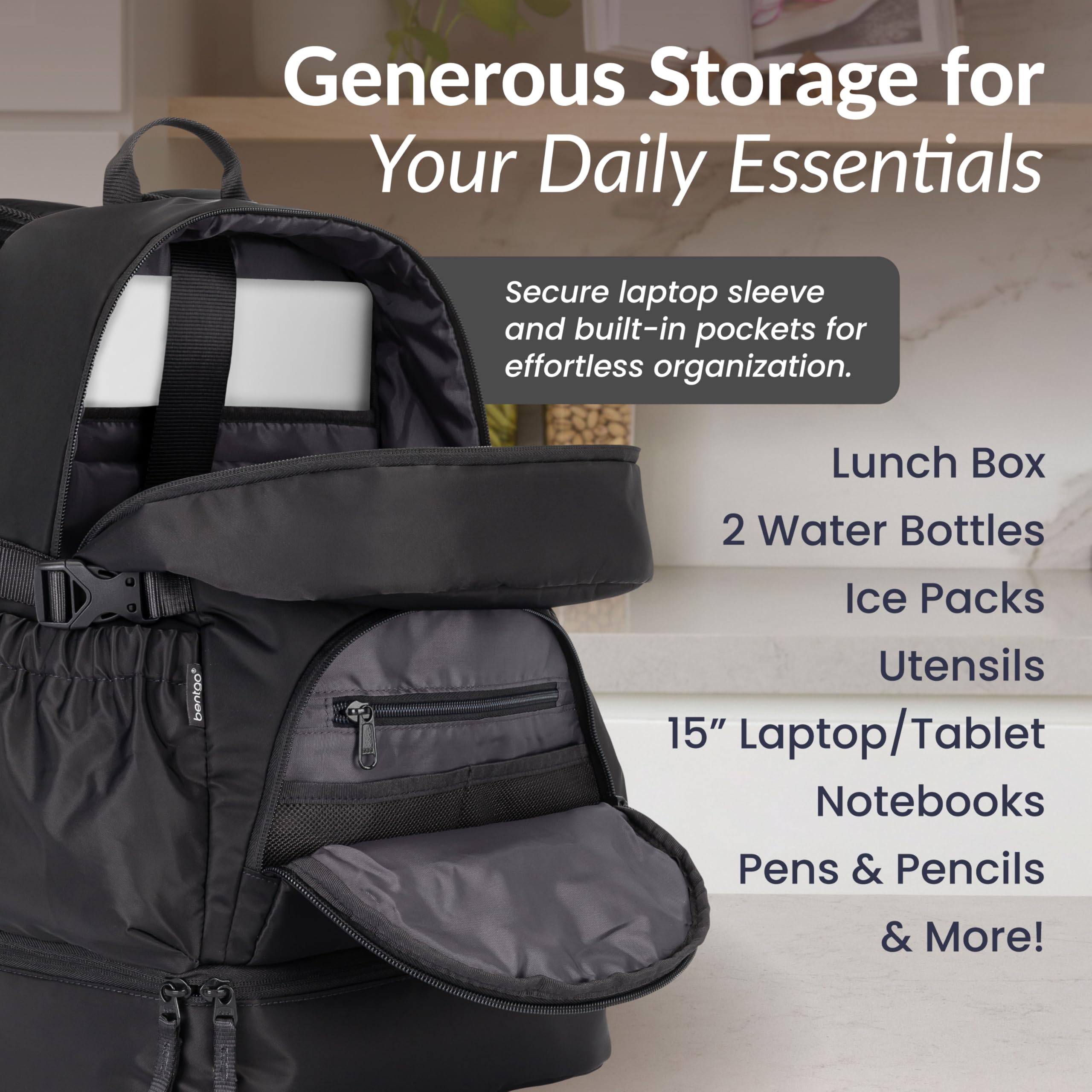 bentgo-2-in-1-adult-backpack-insulated-lunch-bag-with-9-compartments-15-laptop-s image 3