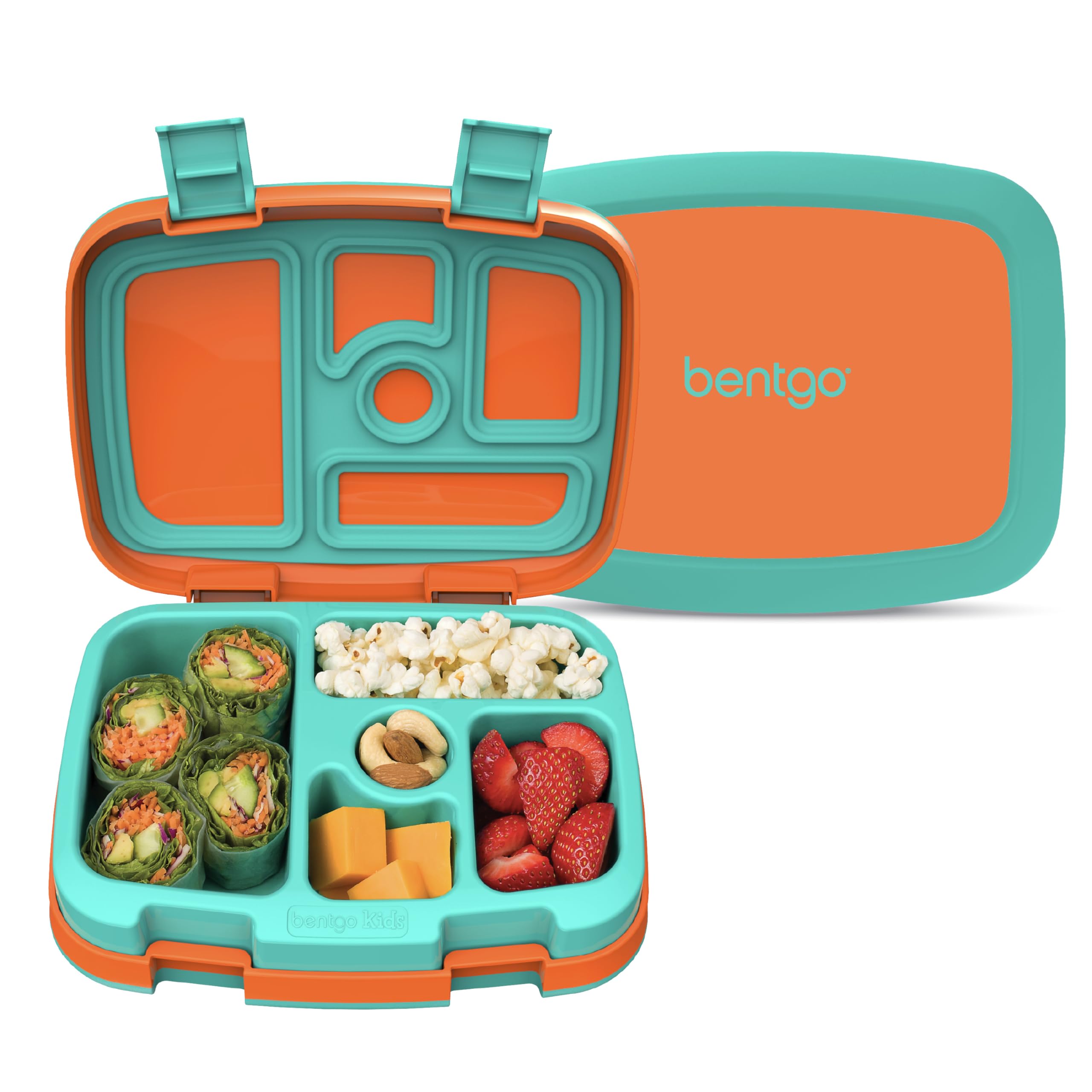bentgo-kids-5-compartment-leak-proof-bento-lunch-box-for-ages-3-7-drop-proof-dis image 1