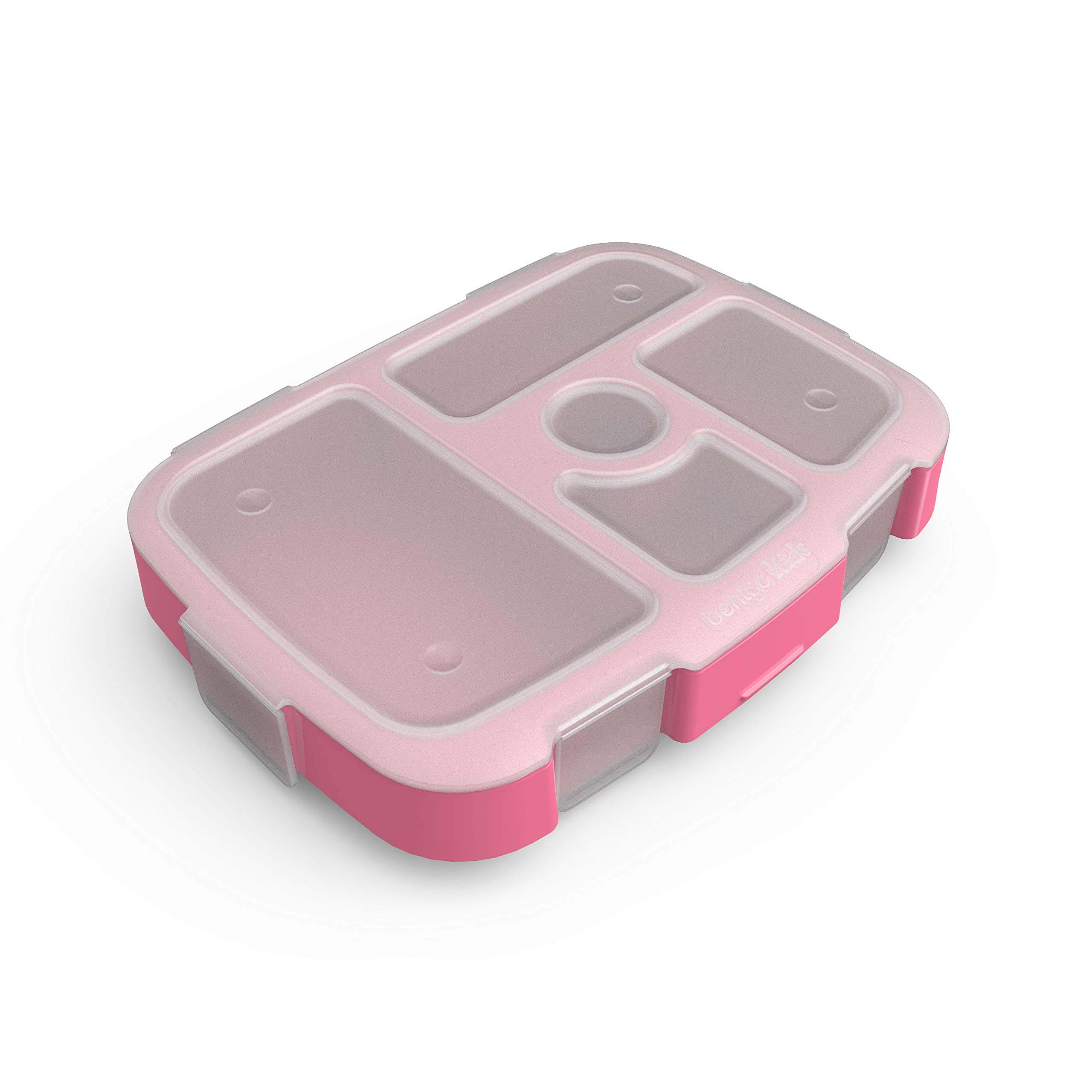 bentgo-kids-prints-tray-with-transparent-cover-5-compartment-portion-control-mea image 1