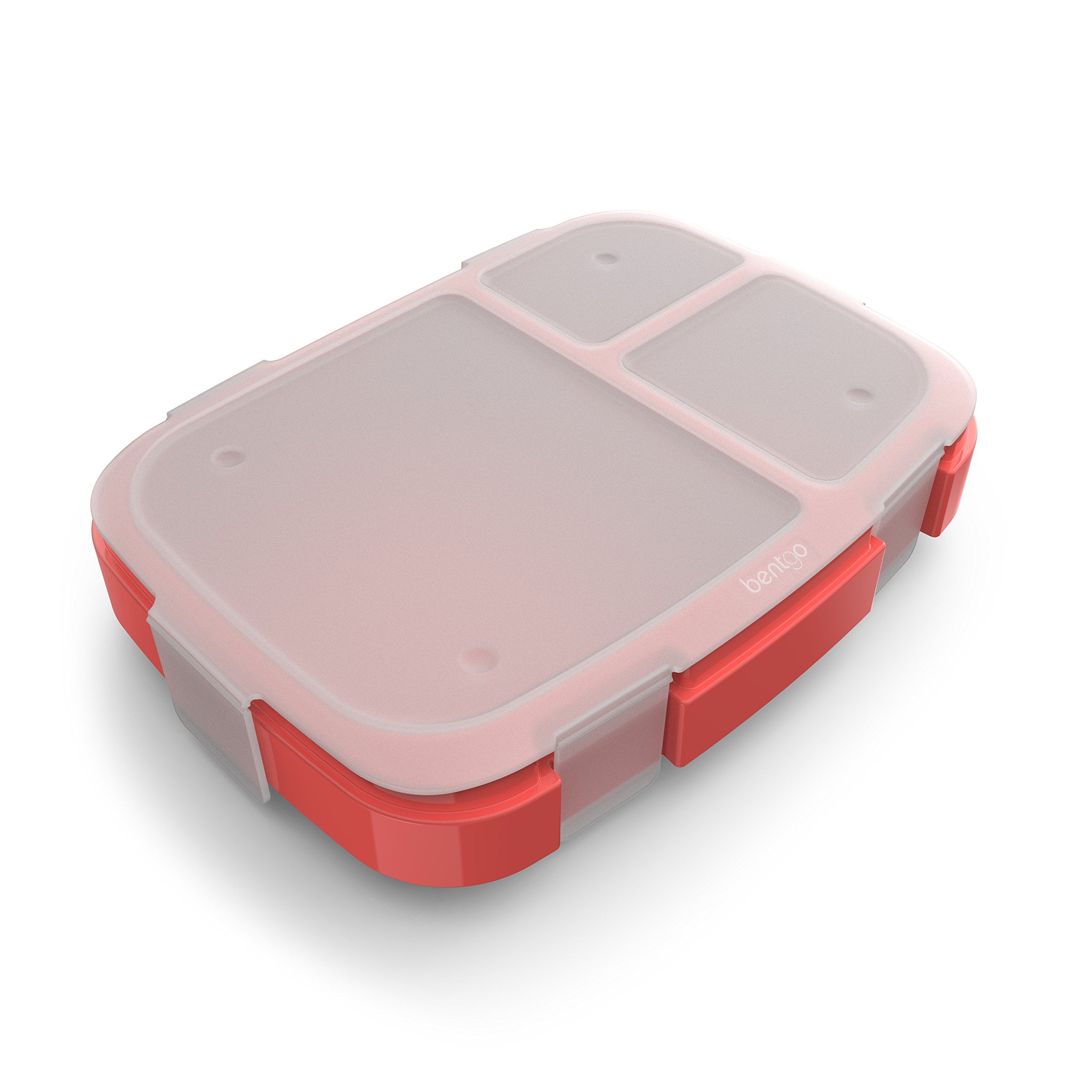 bentgo-fresh-tray-green-with-transparent-cover-reusable-bpa-free-4-compartment-m image 7