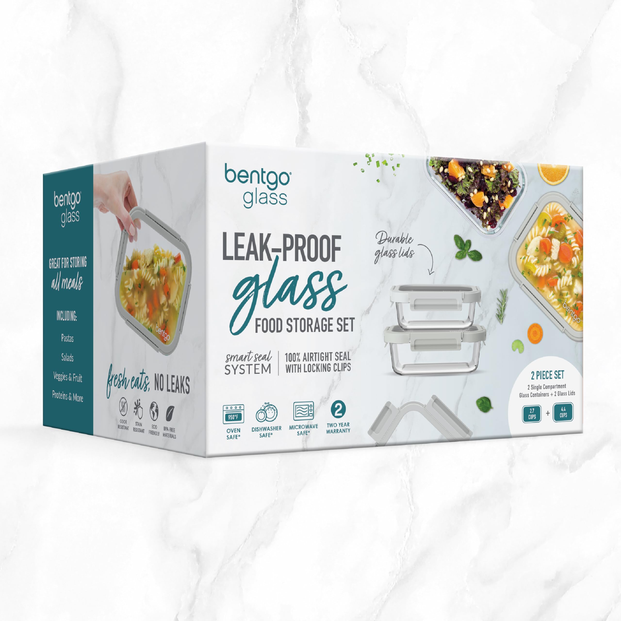 bentgo-glass-leak-proof-food-storage-4-piece-set-one-2-7-cup-one-4-4-cup-1-compa image 7