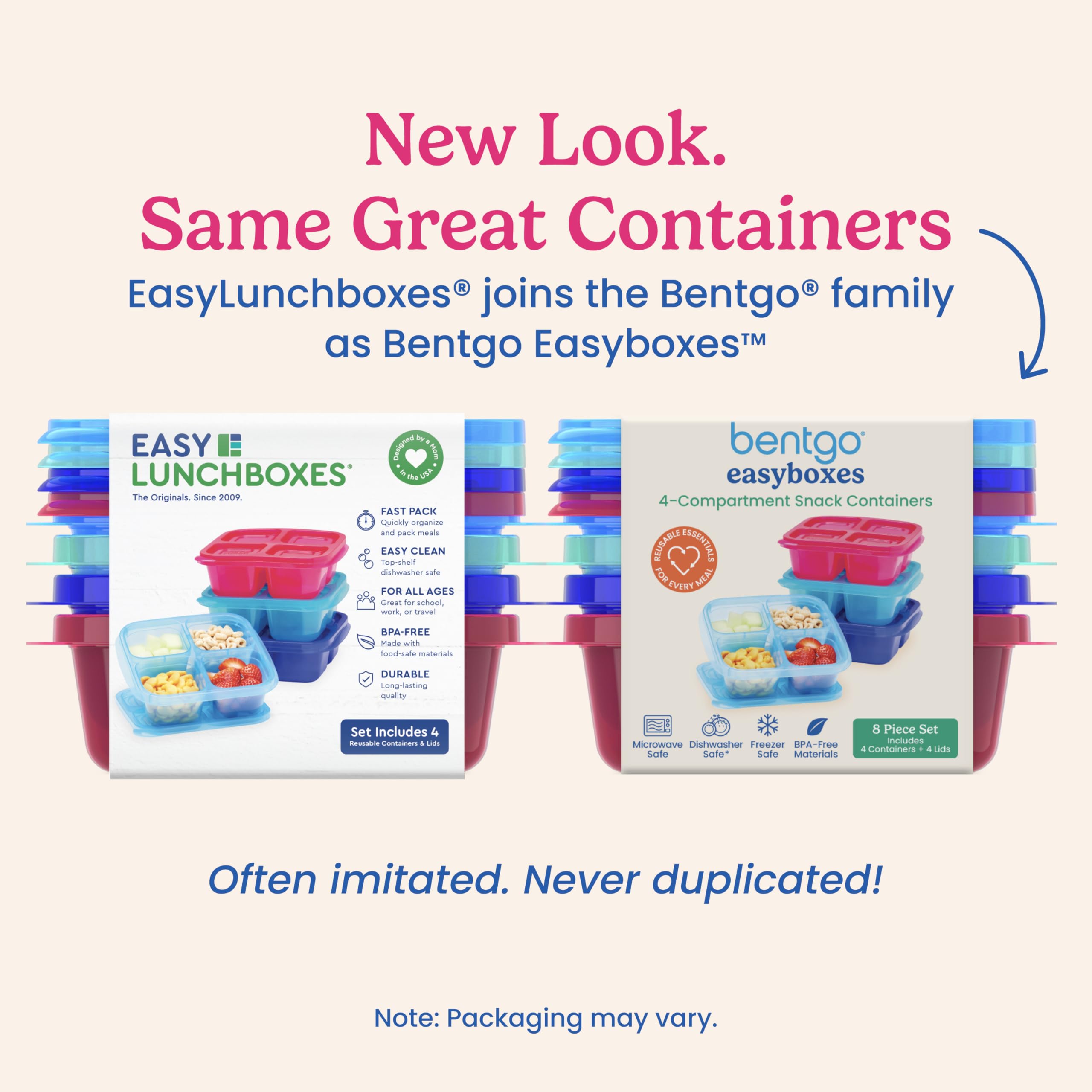 bentgo-easyboxes-4-compartment-snack-containers-8-piece-set-4-trays-4-tabbed-lid image 5