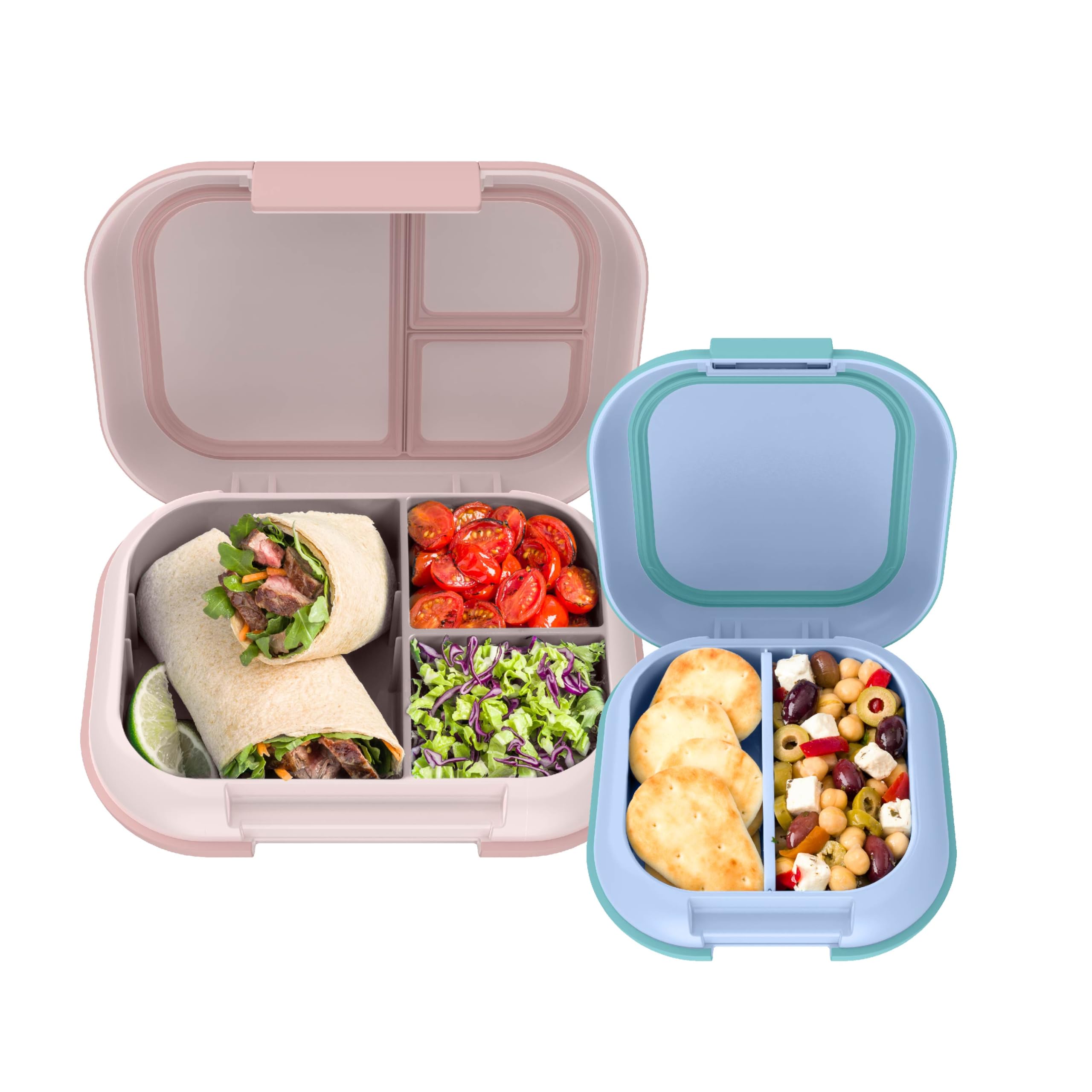 bentgo-chill-max-and-mini-lunch-box-set-with-reusable-ice-packs-5-cup-leak-proof image 1