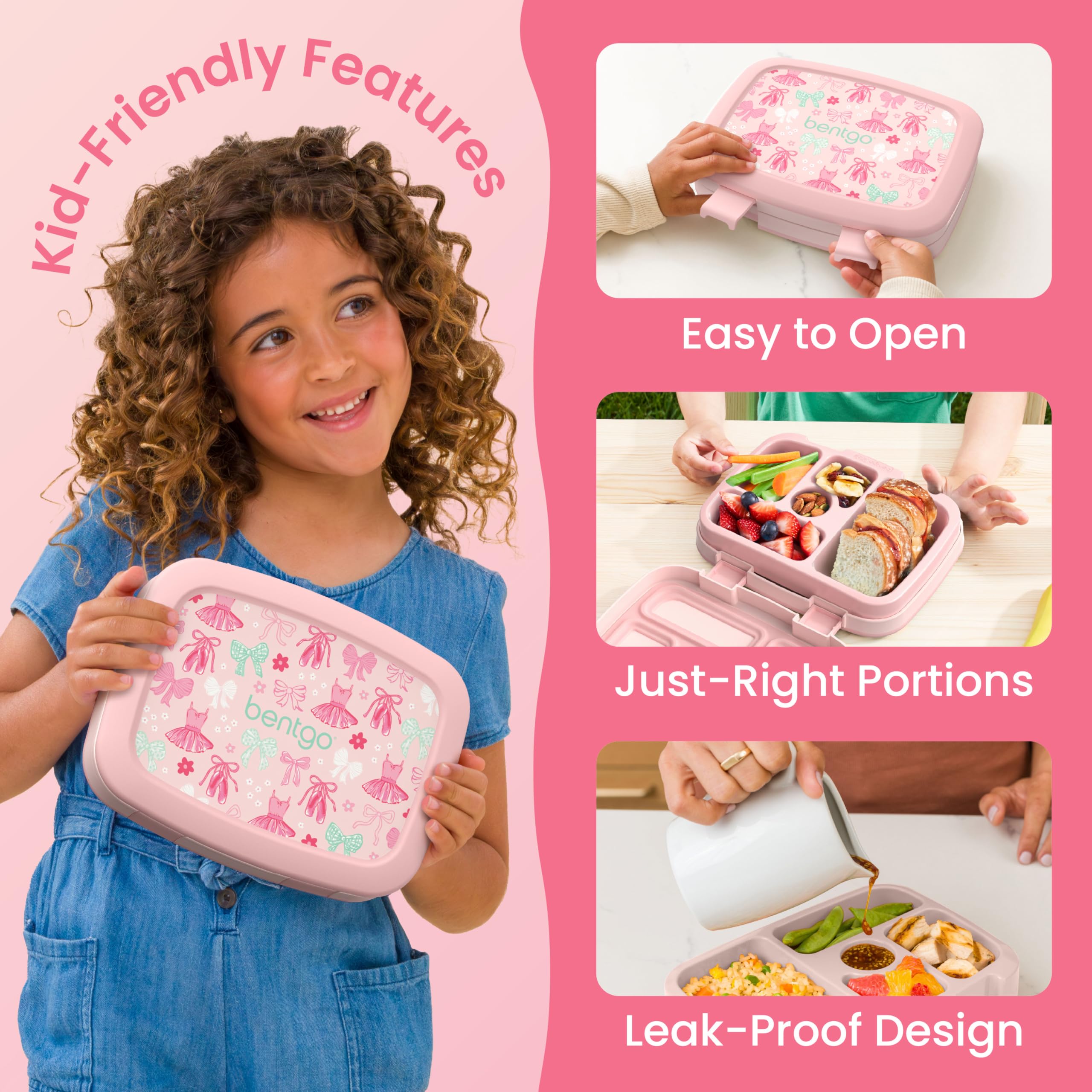 bentgo-kids-prints-leak-proof-5-compartment-bento-lunch-box-ballet-bows-drop-pro image 4
