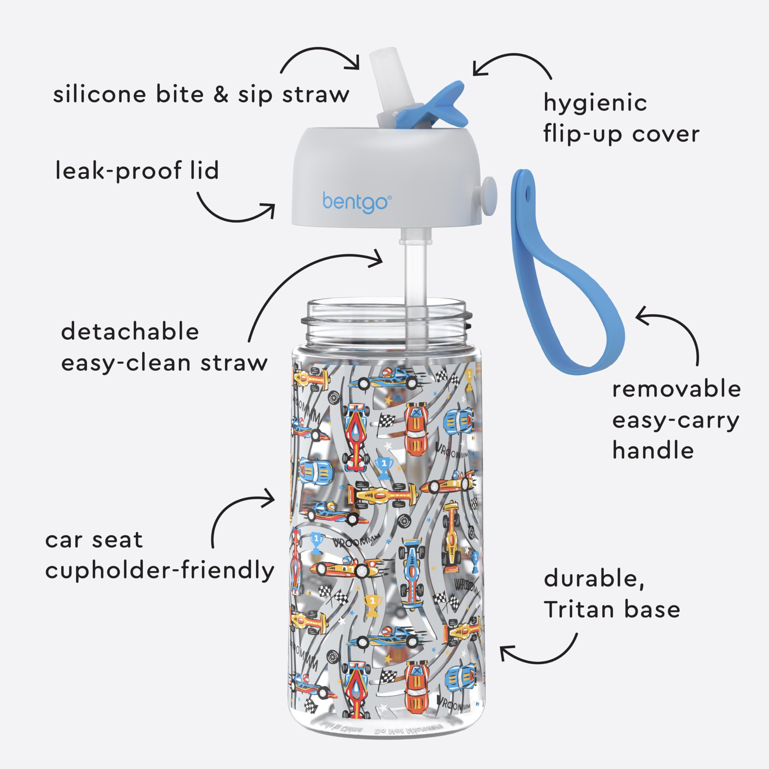 bentgo-kids-water-bottle-leak-proof-tritan-bite-sip-spout-15-fl-oz-pfas-bpa-free image 6