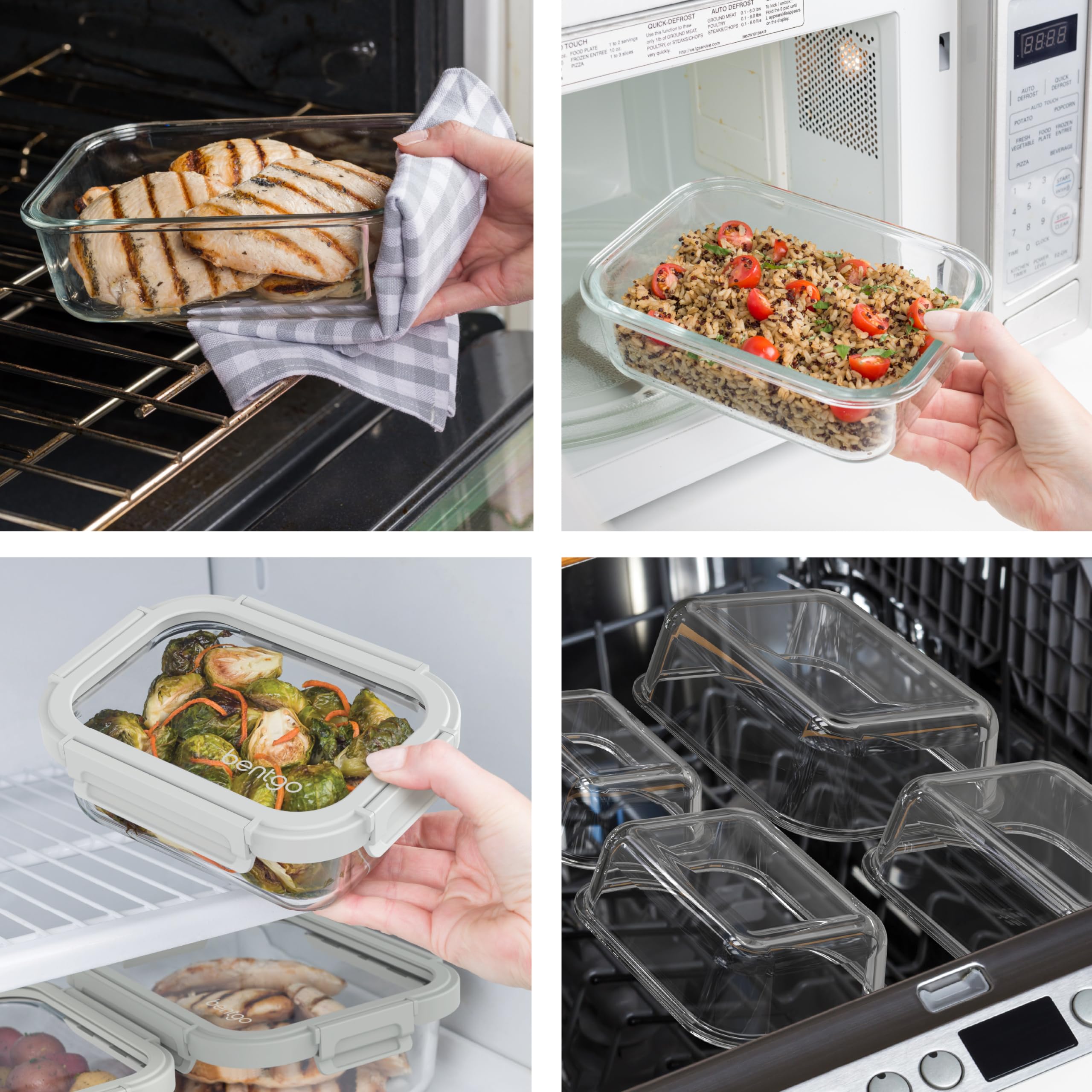 bentgo-glass-leak-proof-food-storage-set-coral-wash-4-piece-stackable-1-compartm image 3
