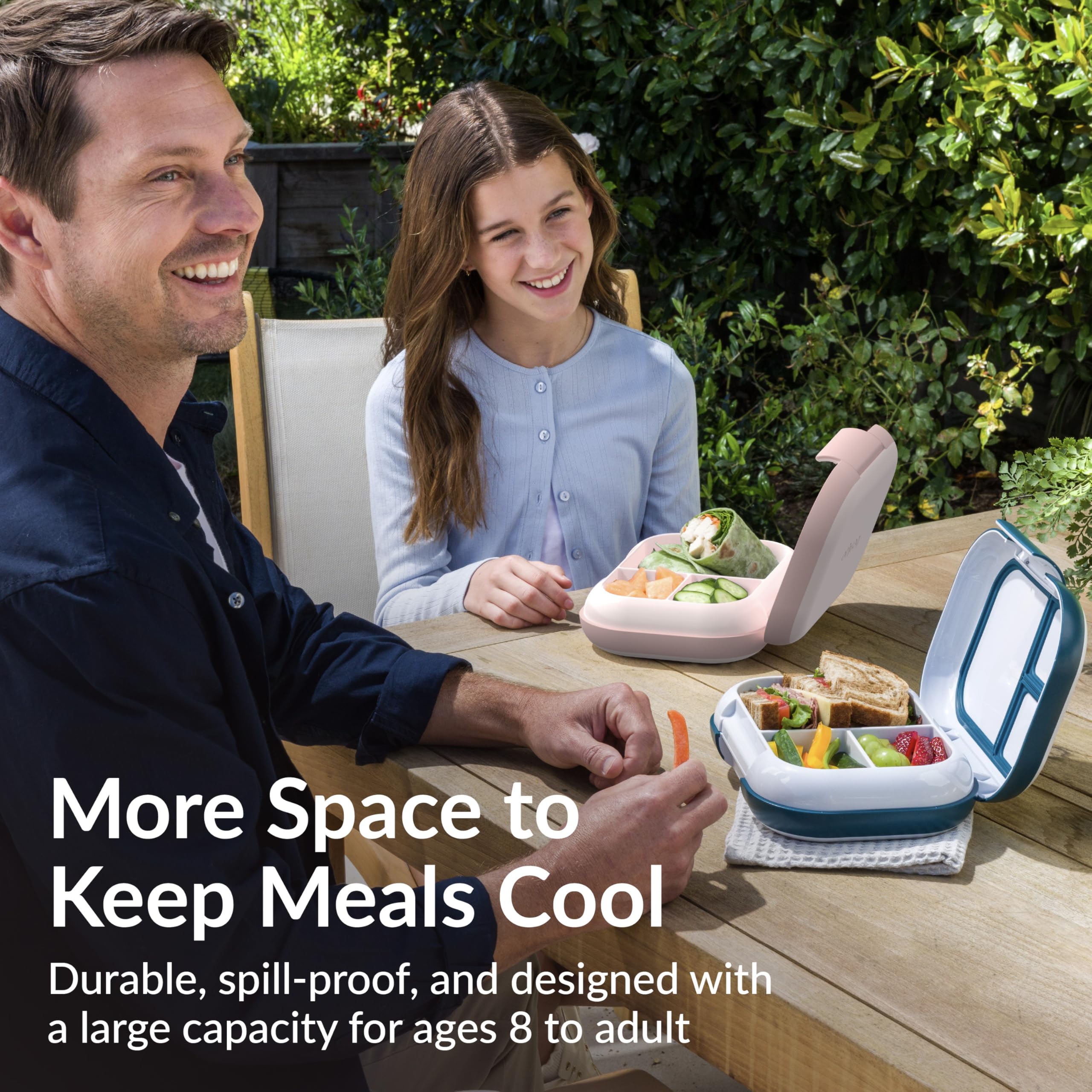 bentgo-chill-max-and-mini-lunch-box-set-with-reusable-ice-packs-5-cup-leak-proof image 3