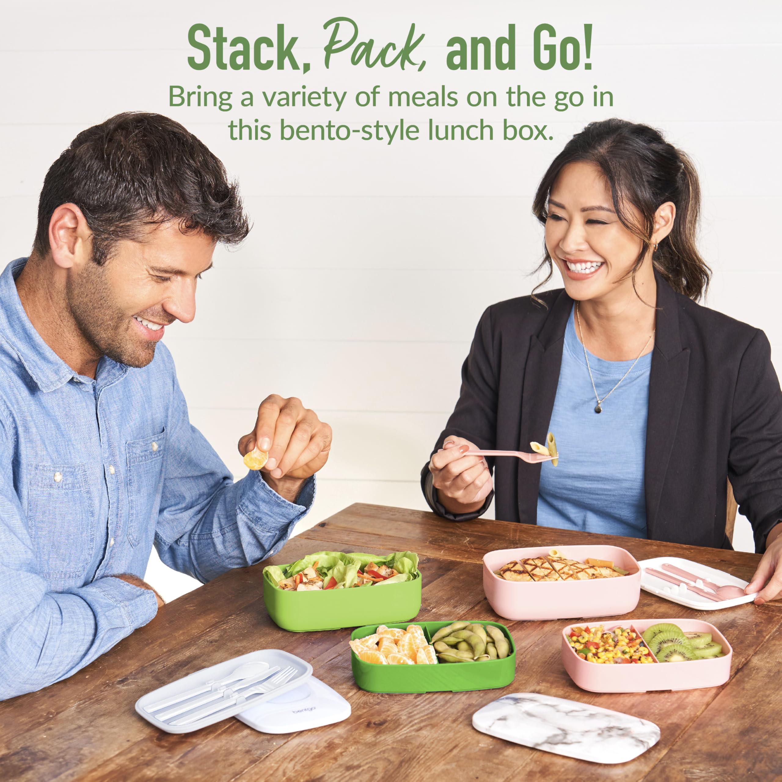 bentgo-classic-stackable-3-compartment-adult-bento-lunch-box-with-removable-uten image 4