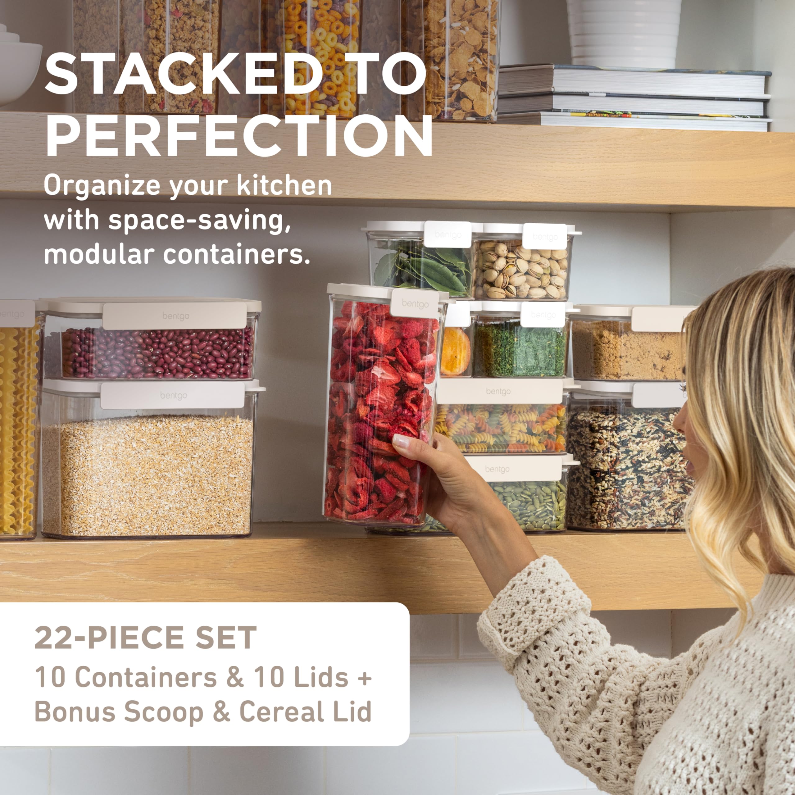bentgo-pantry-22-piece-airtight-food-storage-container-set-with-locking-lids-bon image 2