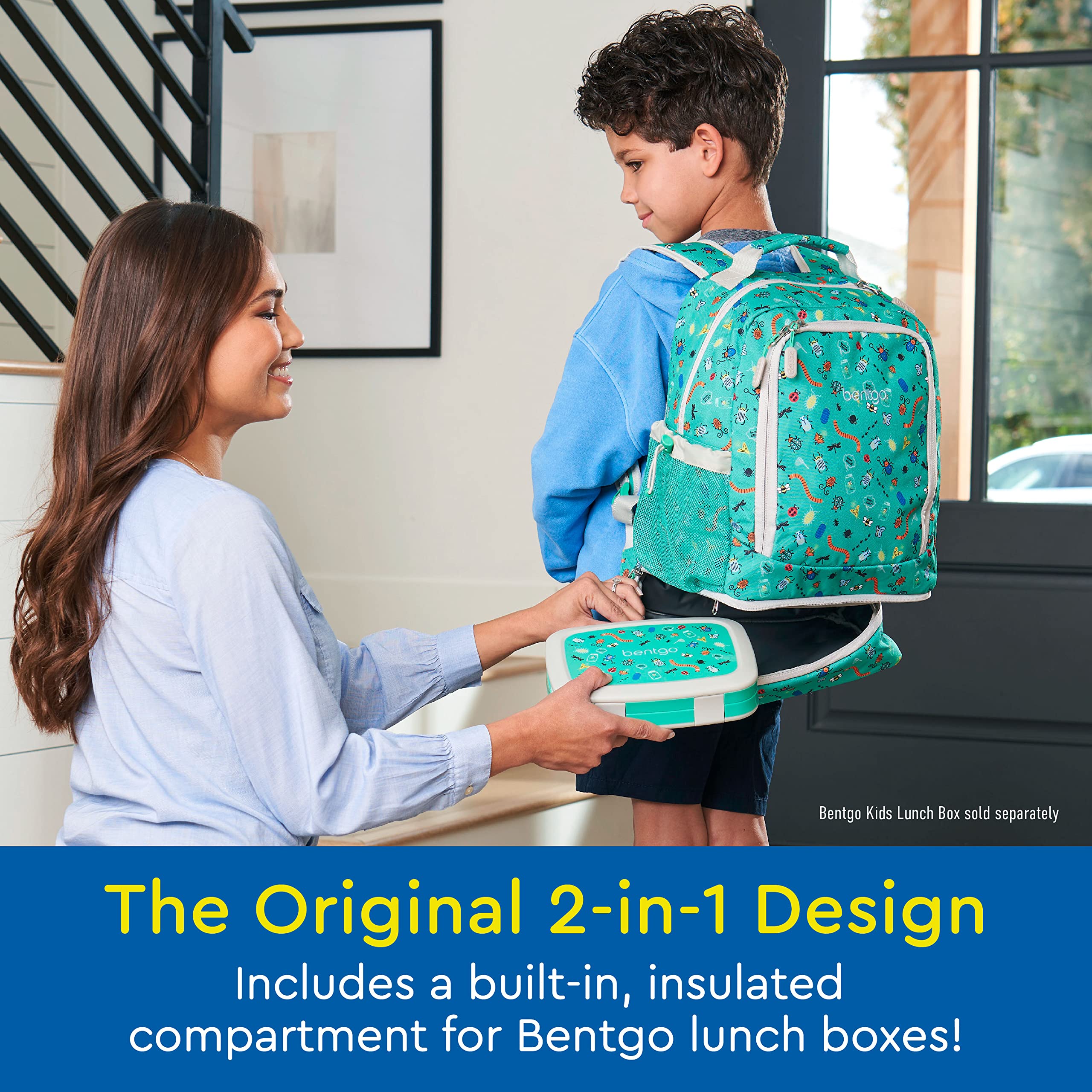 bentgo-2-in-1-backpack-insulated-lunch-bag-set-with-kids-prints-leak-proof-lunch image 3