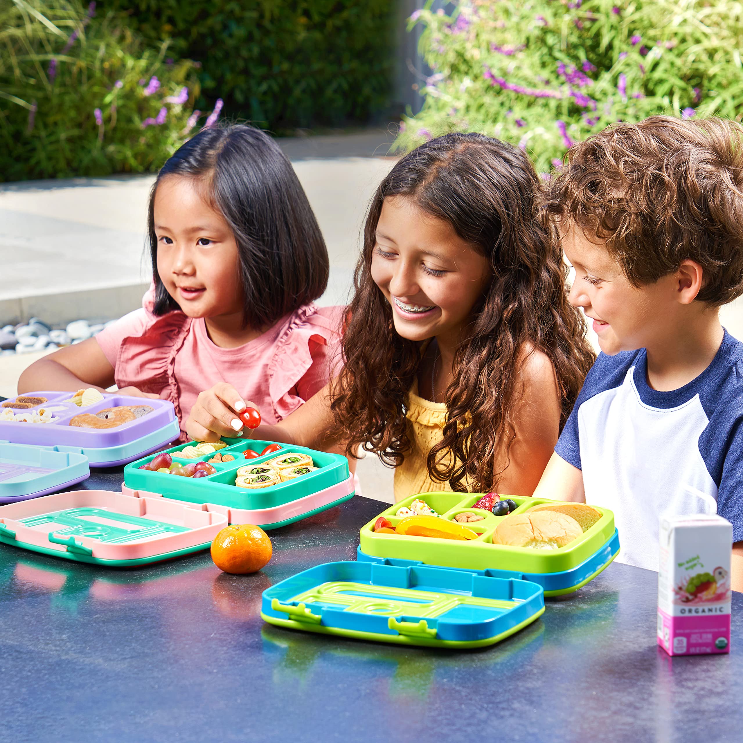 bentgo-kids-prints-insulated-lunch-bag-bento-lunch-box-set-leak-proof-5-compartm image 4