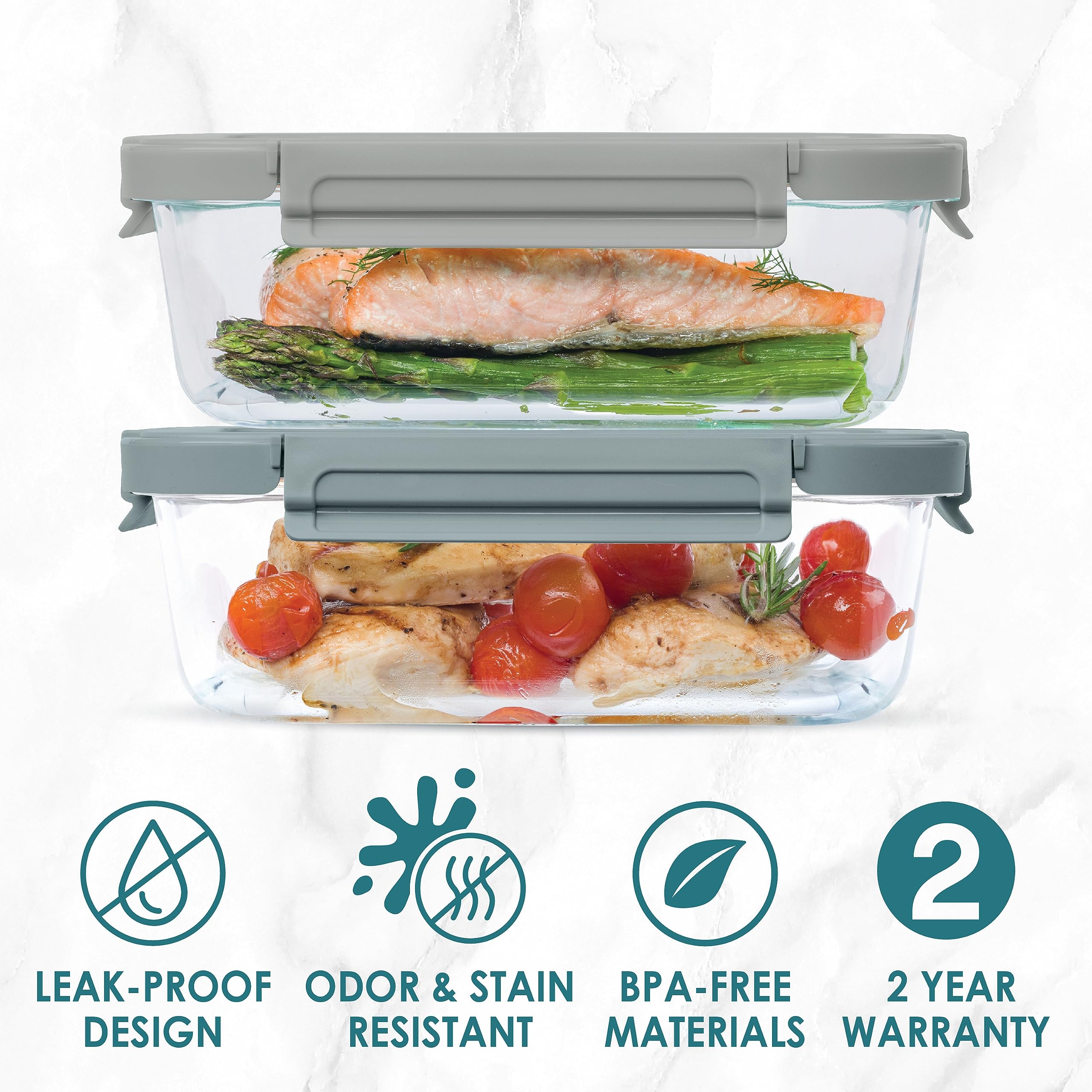 bentgo-glass-leak-proof-food-storage-4-piece-set-two-6-3-cup-extra-large-1-compa image 3
