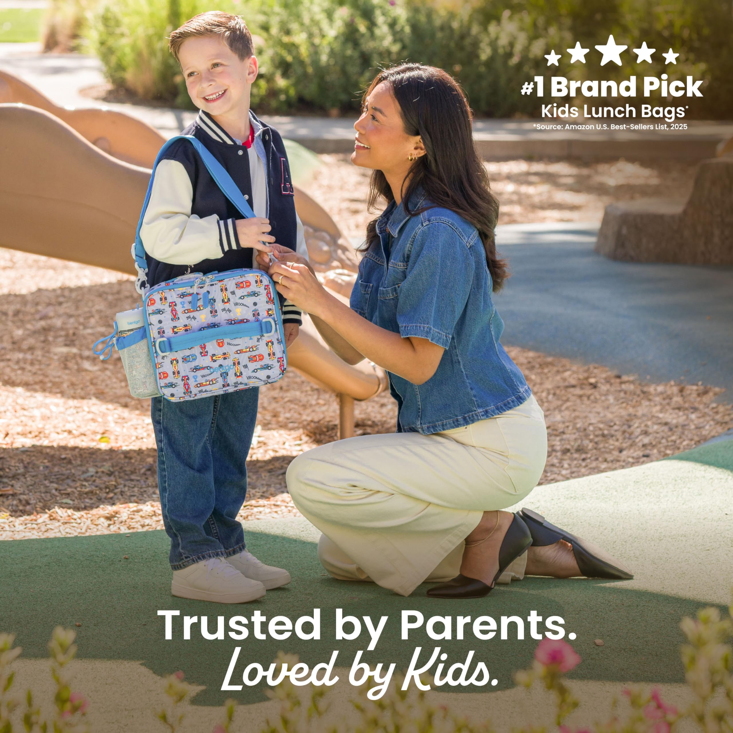 bentgo-kids-prints-double-insulated-lunch-bag-reusable-water-resistant-adjustabl image 2