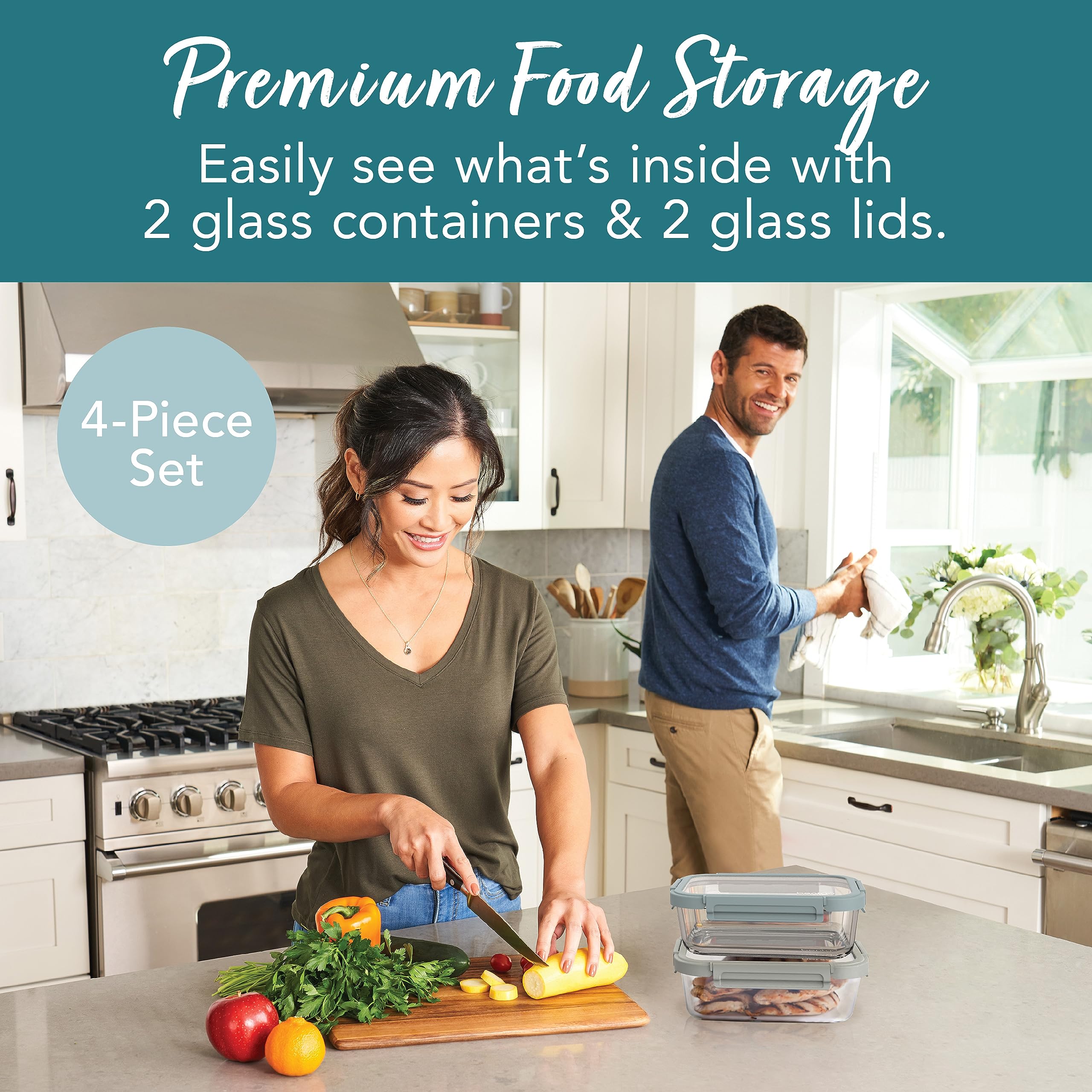 bentgo-glass-leak-proof-food-storage-4-piece-set-two-6-3-cup-extra-large-1-compa image 2