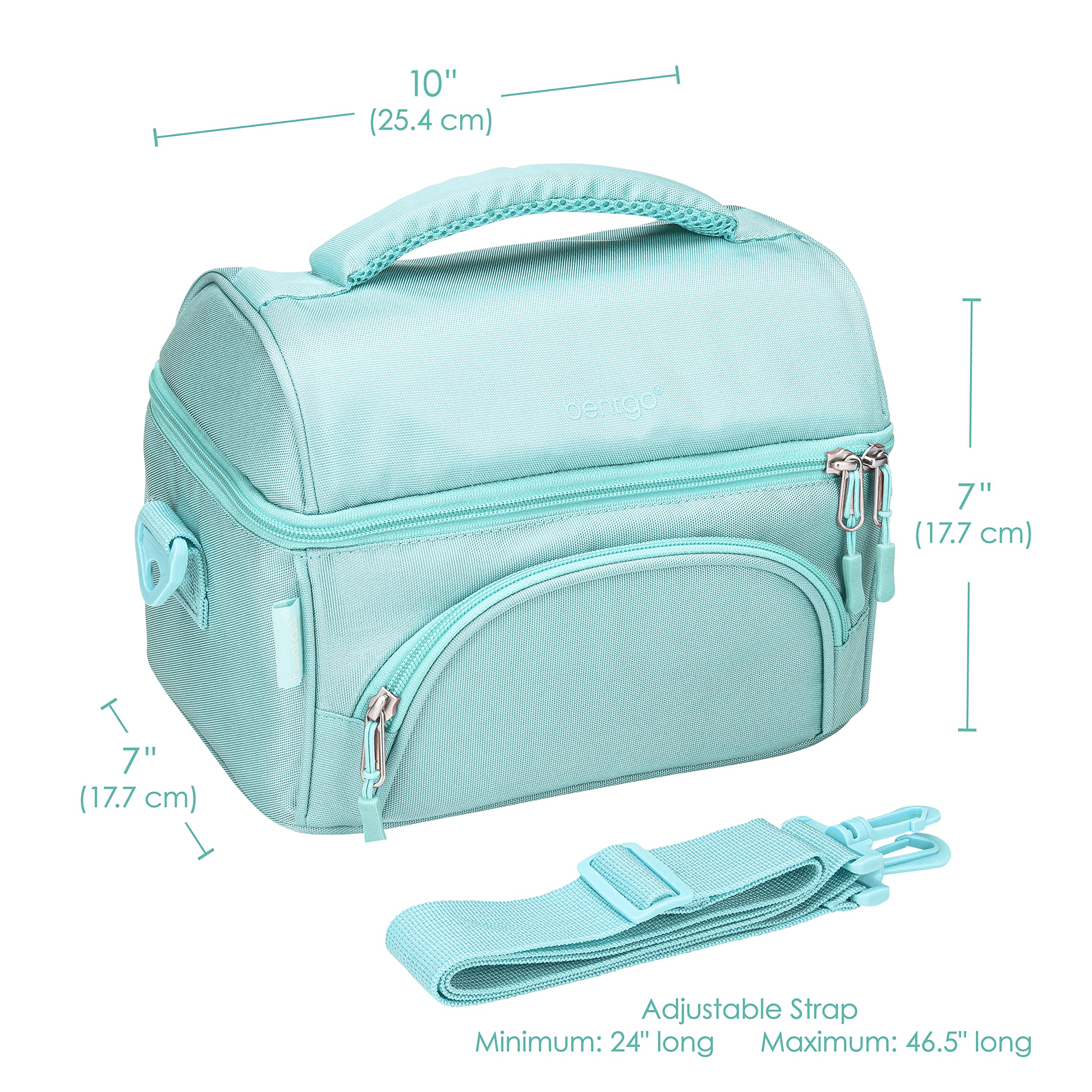 bentgo-deluxe-lunch-bag-insulated-water-resistant-lunch-tote-with-zippered-pocke image 6