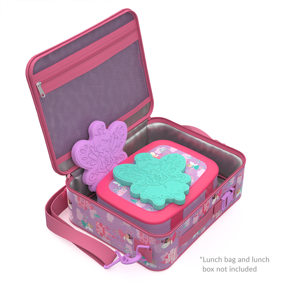bentgo-buddies-reusable-ice-packs-glitter-4-pack-slim-kid-friendly-lunch-box-coo image 4