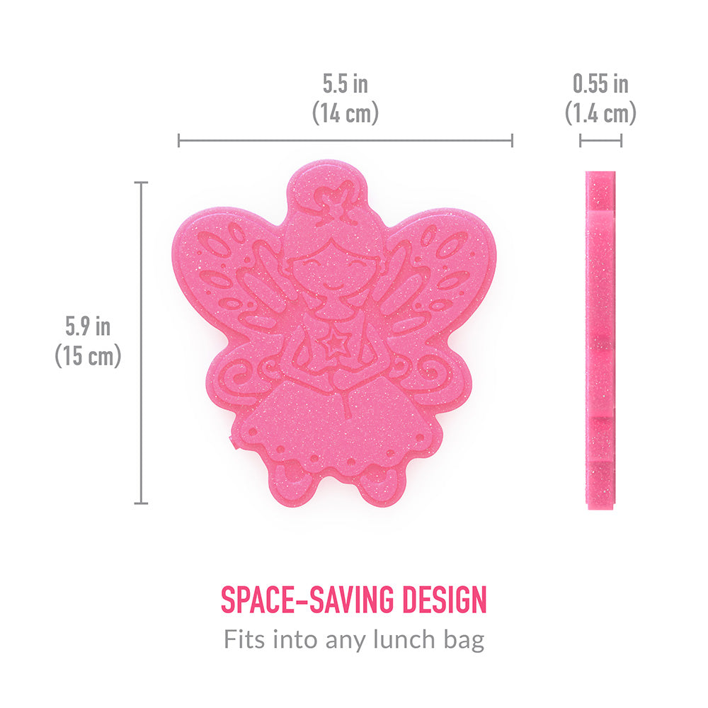 bentgo-buddies-reusable-ice-packs-glitter-4-pack-slim-kid-friendly-lunch-box-coo image 5