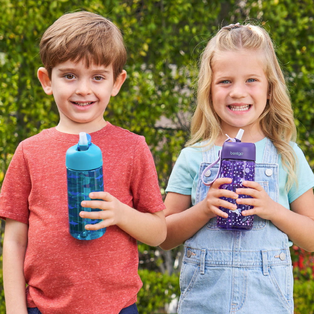 bentgo-kids-prints-lunch-box-water-bottle-bundle-5-compartment-leak-proof-bento- image 4