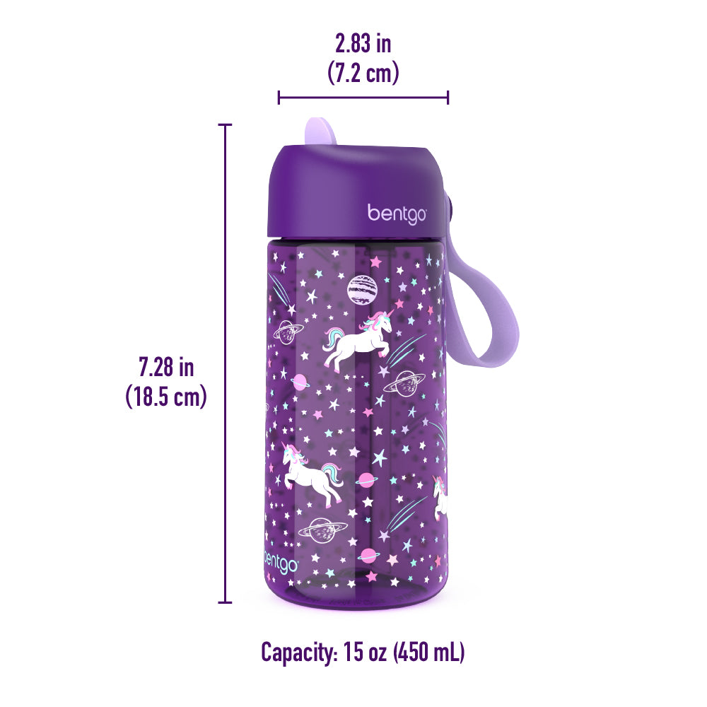bentgo-kids-prints-lunch-box-water-bottle-bundle-5-compartment-leak-proof-bento- image 8