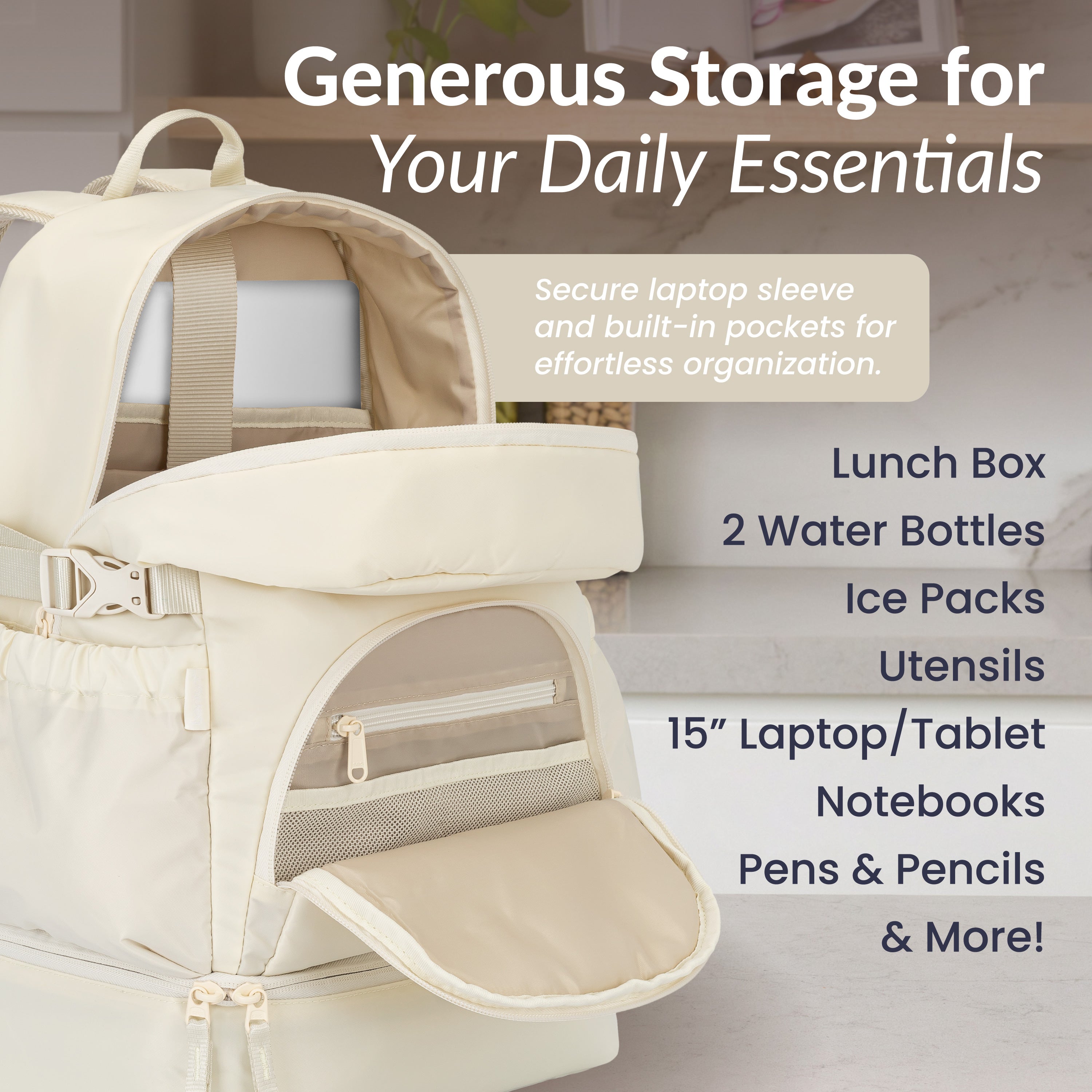 bentgo-2-in-1-backpack-insulated-lunch-bag-water-resistant-commuter-bag-with-bui image 4