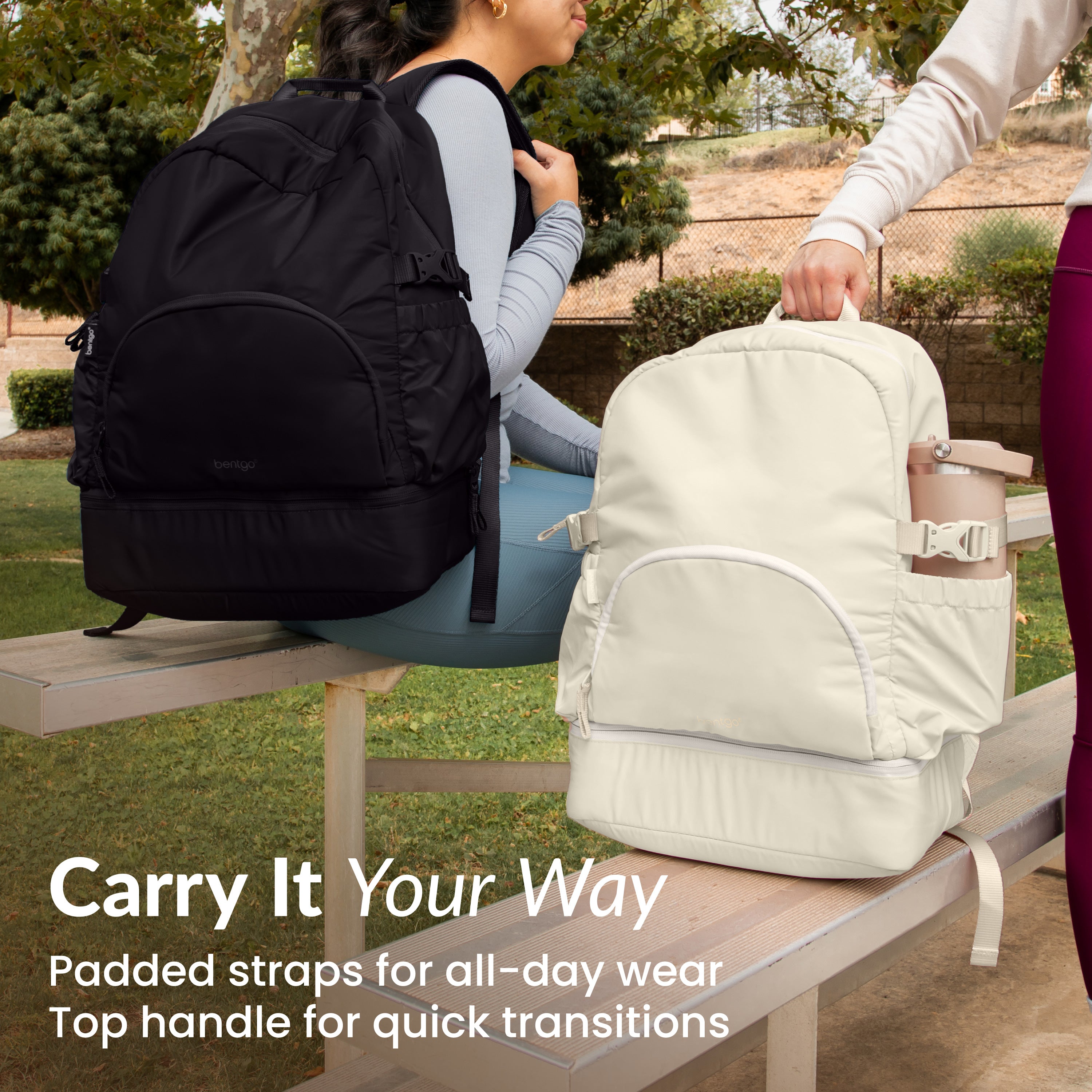 bentgo-2-in-1-backpack-insulated-lunch-bag-water-resistant-commuter-bag-with-bui image 6