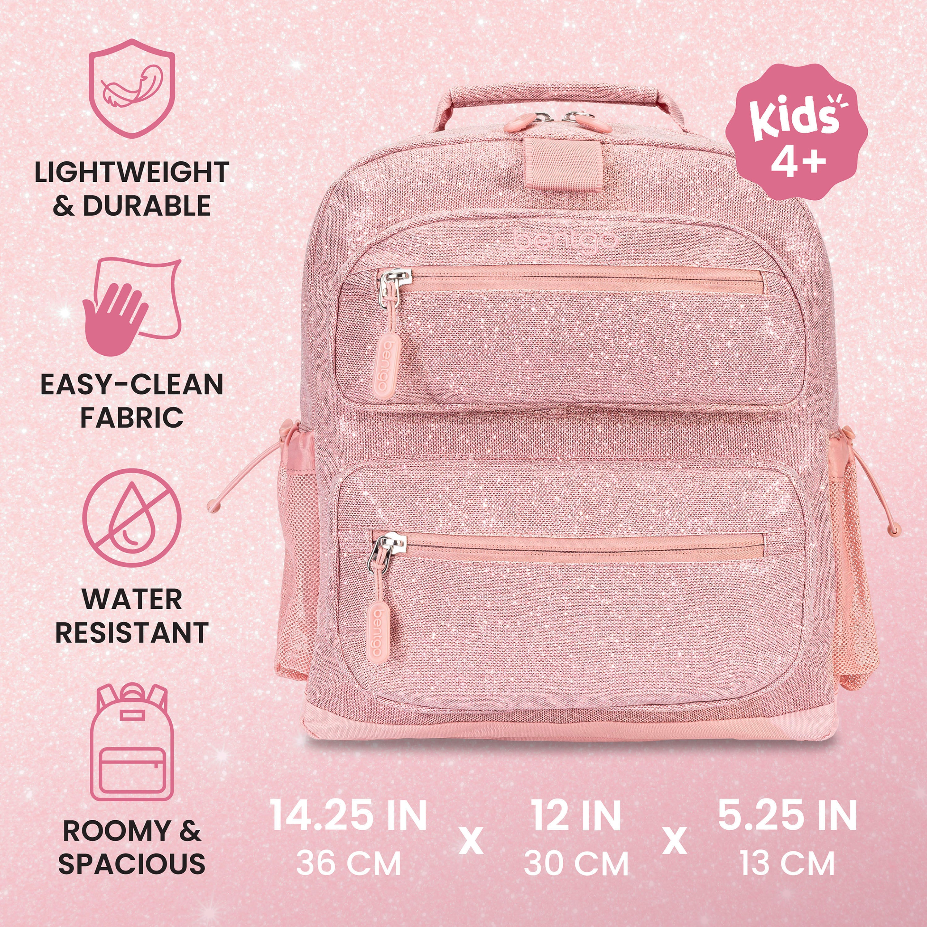 bentgo-kids-backpack-lightweight-water-resistant-backpack-with-kid-friendly-prin image 3