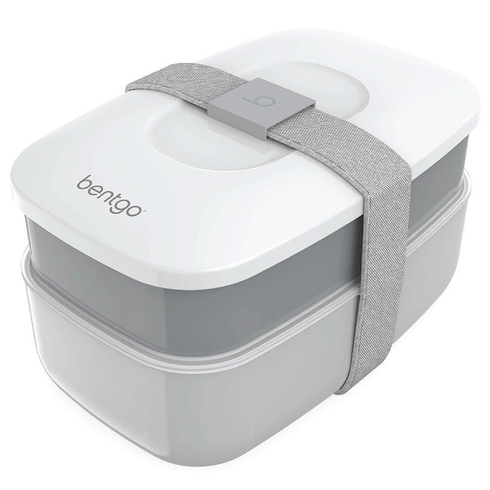 bentgo-classic-lunch-box-deluxe-bag-2-piece-bundle-stackable-bento-box-with-uten image 3