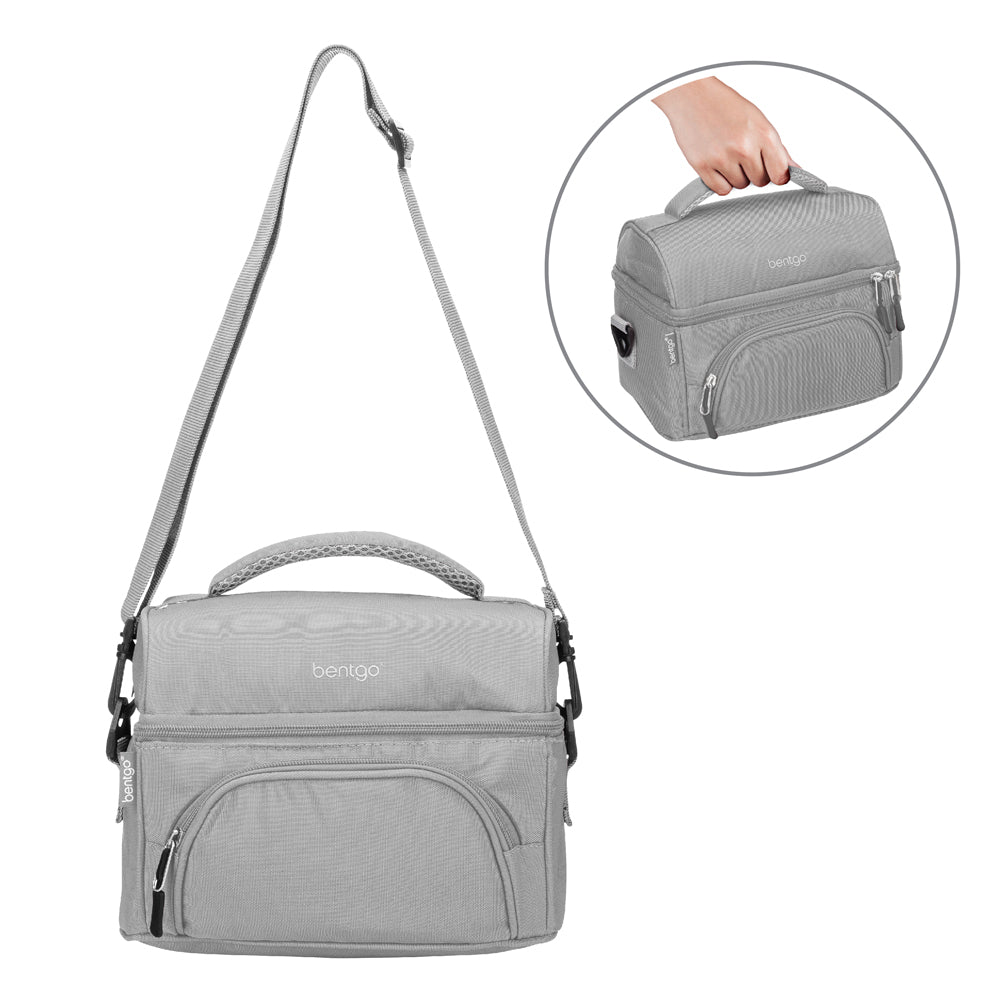 bentgo-classic-lunch-box-deluxe-bag-2-piece-bundle-stackable-bento-box-with-uten image 7