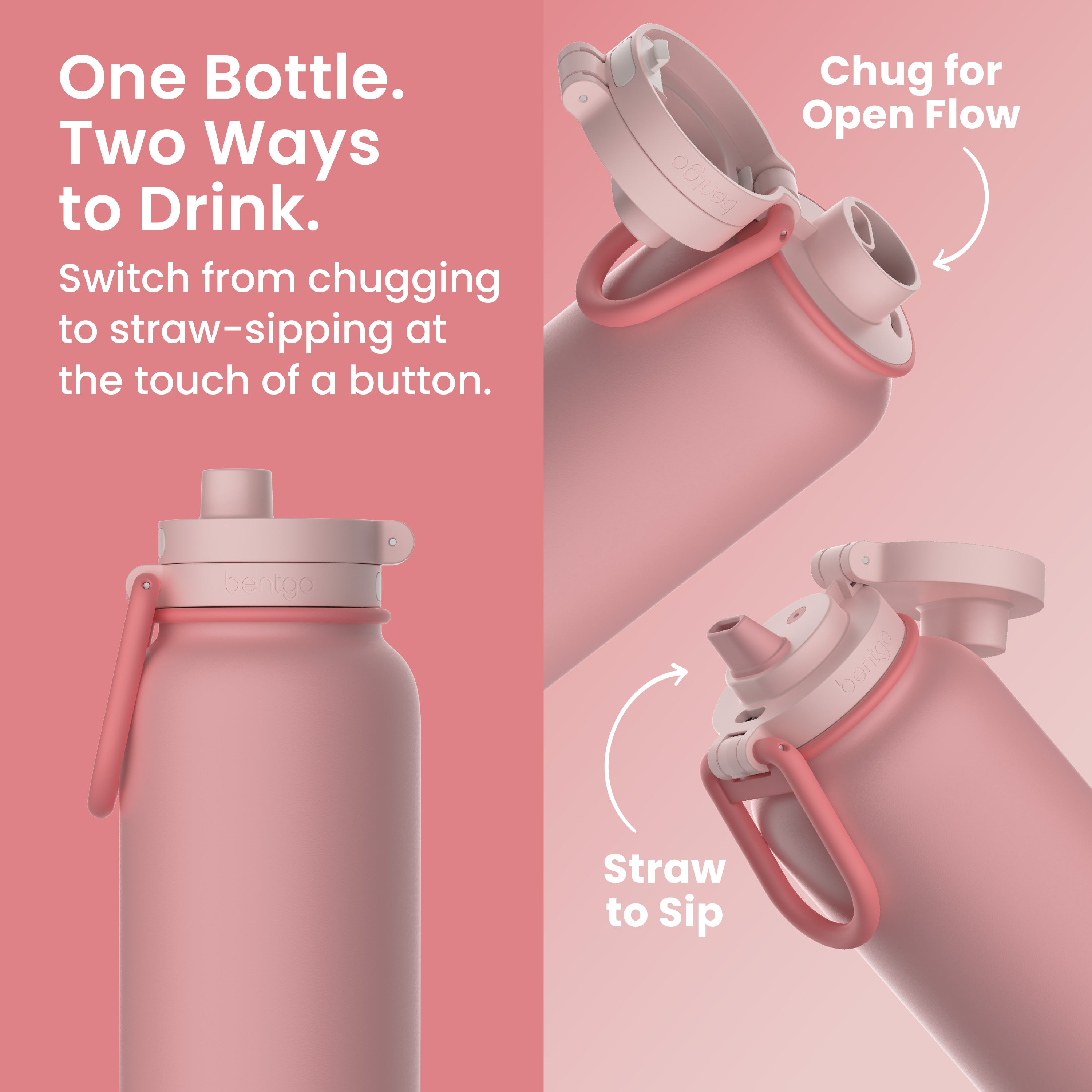 bentgo-flip-2-in-1-water-bottle-32-fl-oz image 2