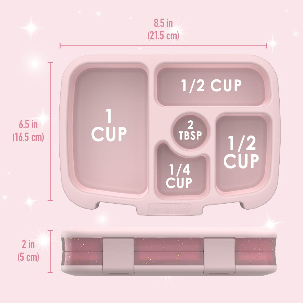 bentgo-kids-glitter-lunch-set-3-piece-bundle-5-compartment-leak-proof-bento-box- image 7