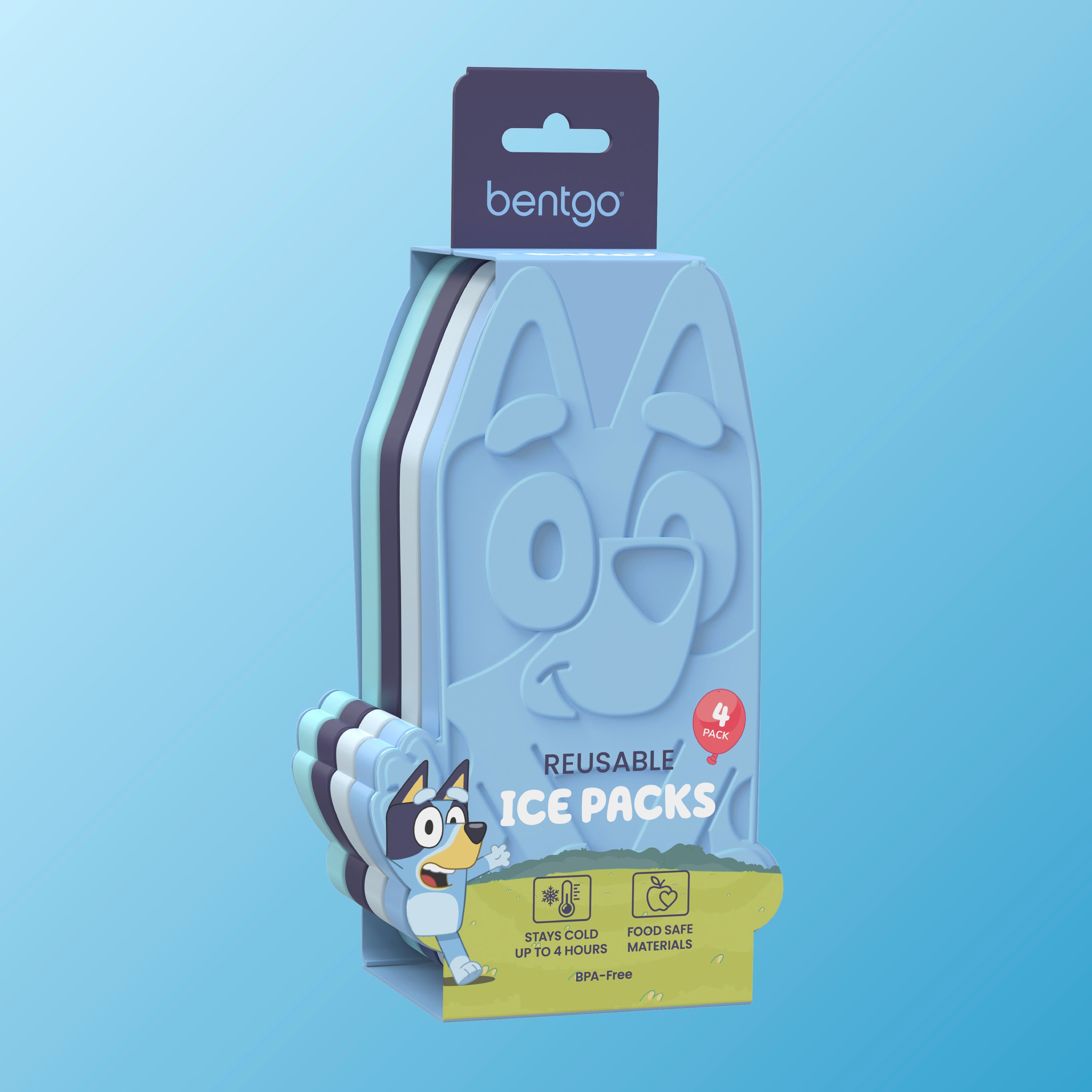 bentgo-bluey-reusable-ice-packs-4-pack-extra-thin-freezer-packs-for-kids-lunch-b image 6