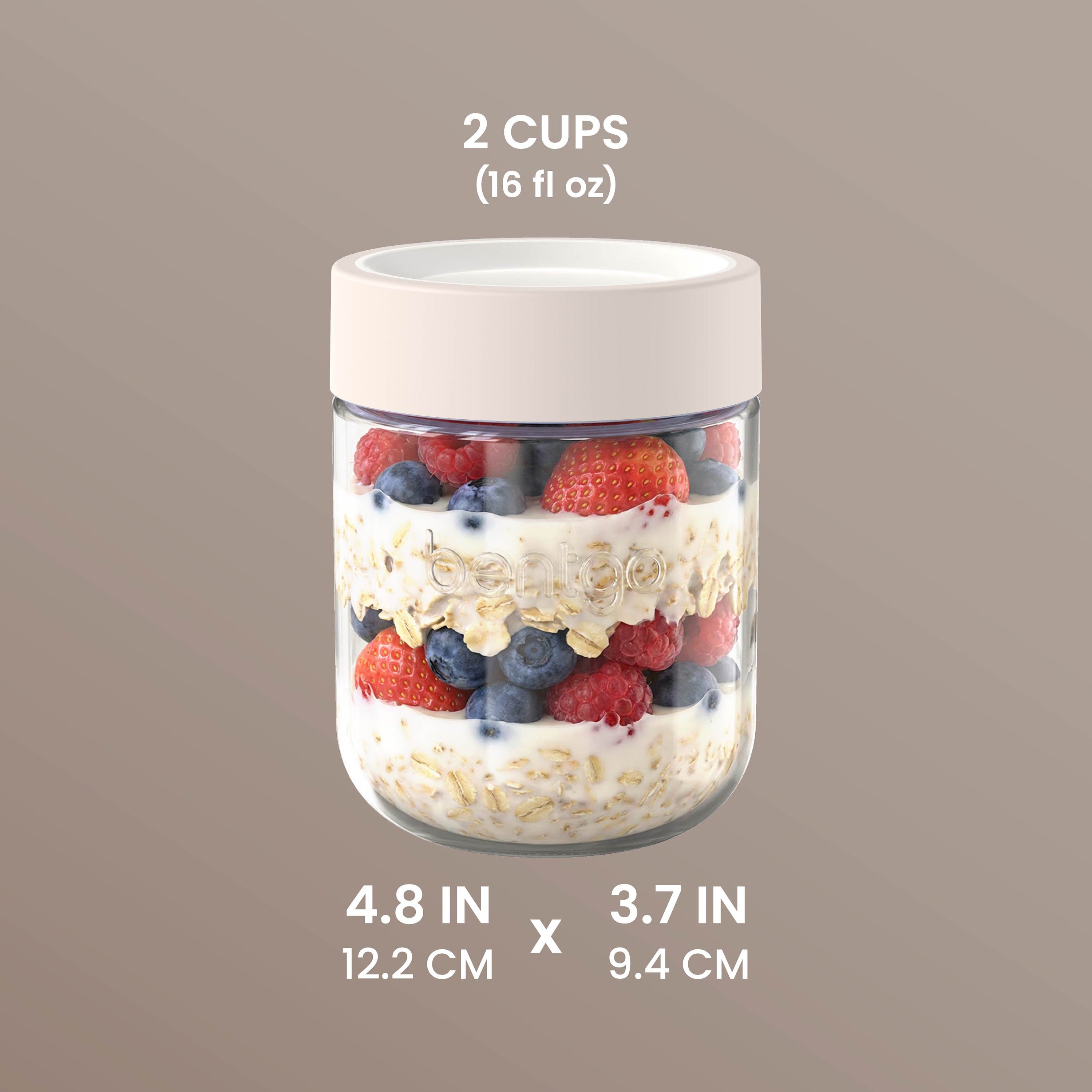 bentgo-leak-proof-glass-food-jars-12-piece-set-six-16-fl-oz-jars-with-twist-lids image 5