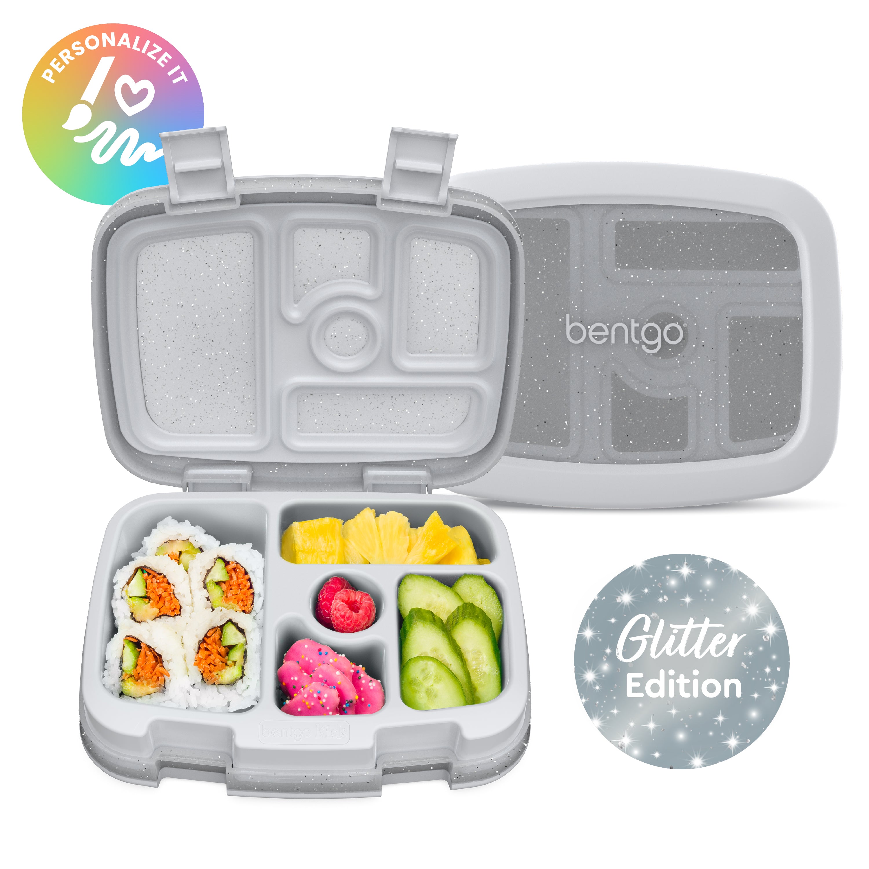 bentgo-kids-lunch-box-glitter-confetti-5-compartment-leak-proof-bento-box image 1