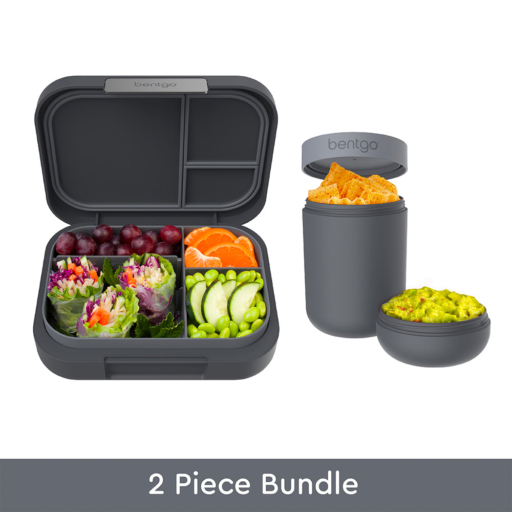 bentgo-modern-lunch-box-snack-cup-bundle-customizable-3-4-compartment-adult-bent image 2