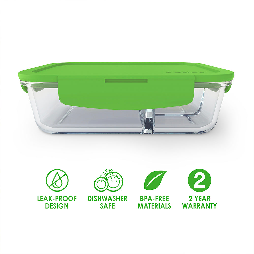 bentgo-glass-3-compartment-airtight-leak-proof-lunch-container image 3