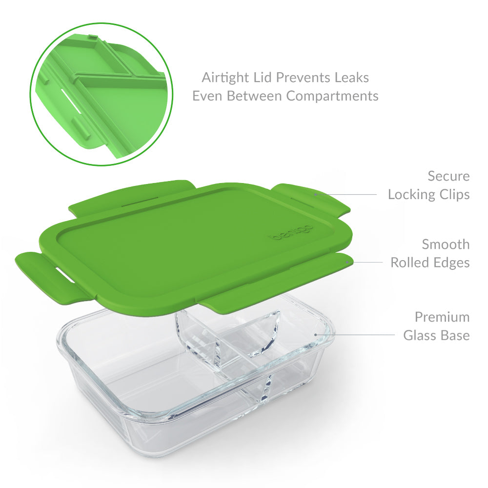 bentgo-glass-3-compartment-airtight-leak-proof-lunch-container image 5
