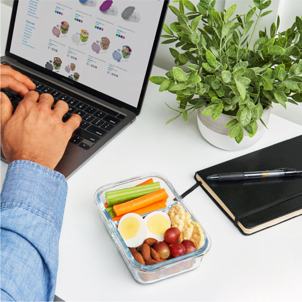 bentgo-glass-2-compartment-leak-proof-snack-container image 2