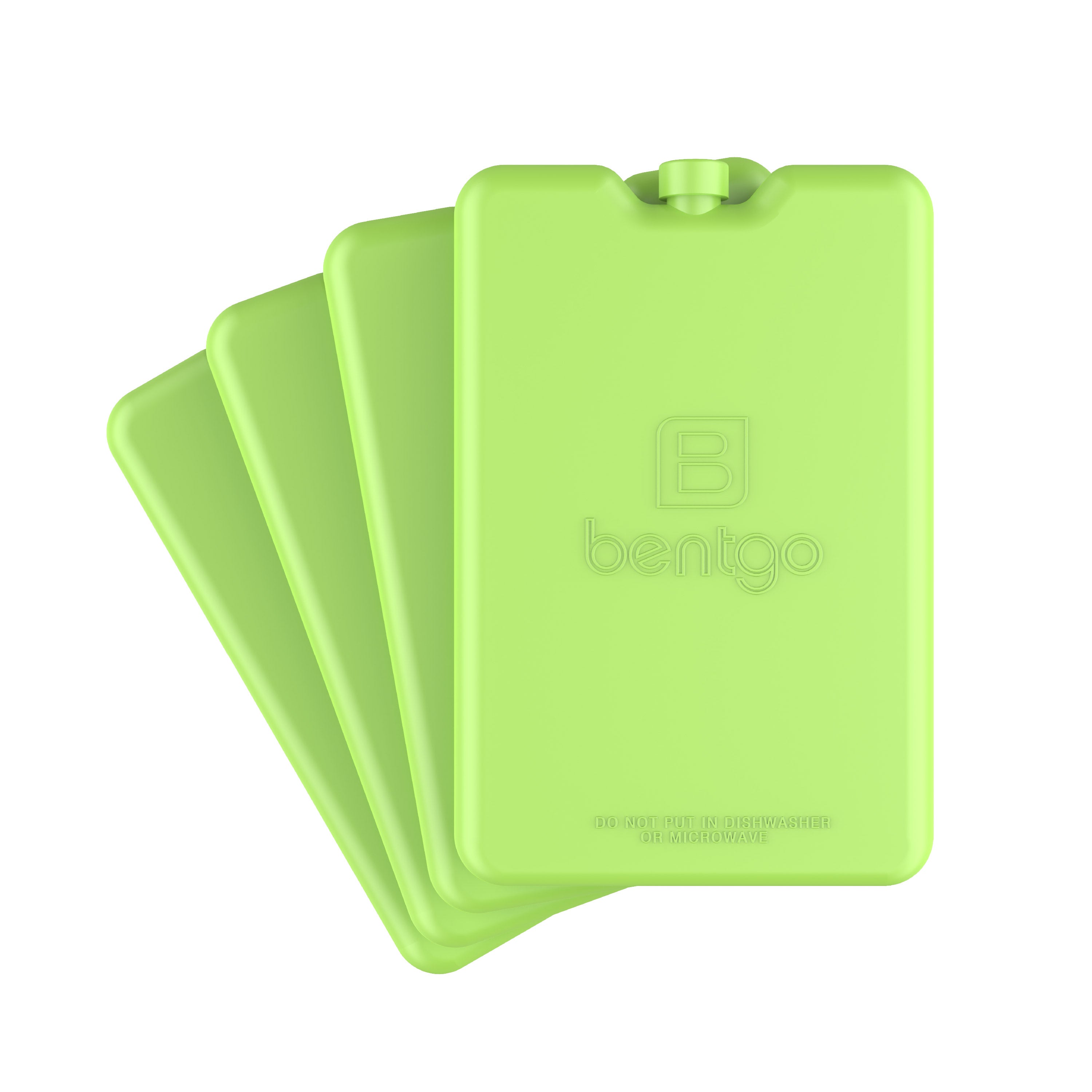 bentgo-chillers-reusable-slim-ice-packs-4-pack-0-6-inch-quick-freeze image 2